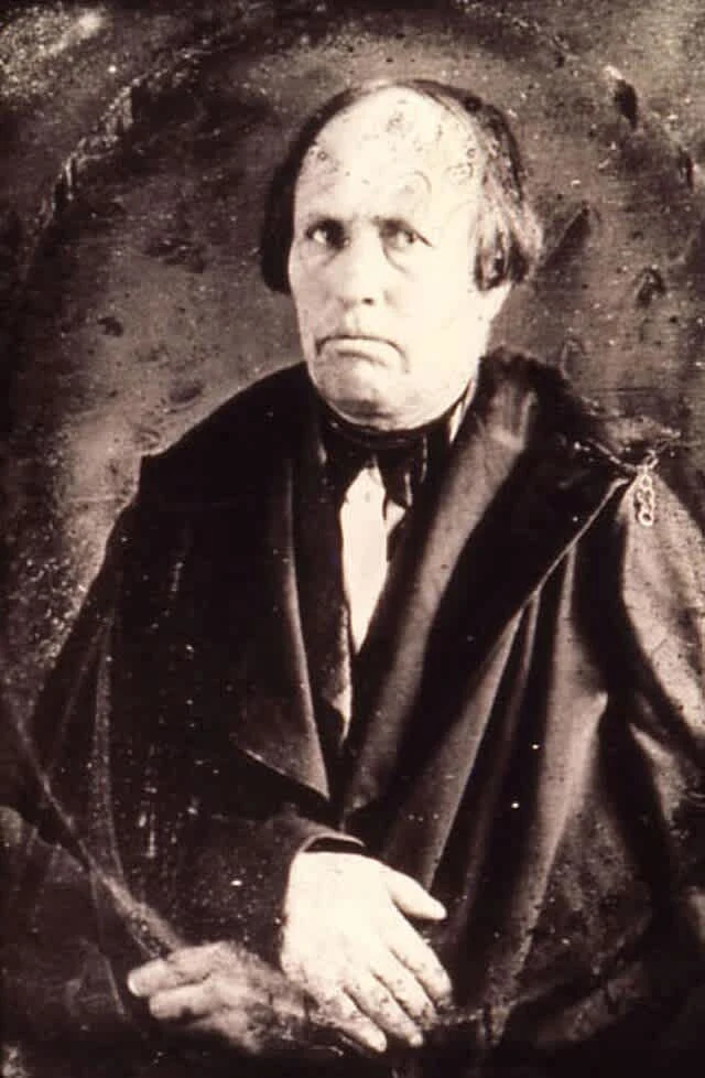 The only known photo of Padre Antonio José
Martínez, revered Mexican priest of Taos who inspired many native New Mexicans to stand up against injustices perceived as being carried out against them by resisting the fiscal reforms decreed by the newly-installed French-born Bishop Jean Baptiste Lamy in the 1850s. Photo via Wikimedia Commons.