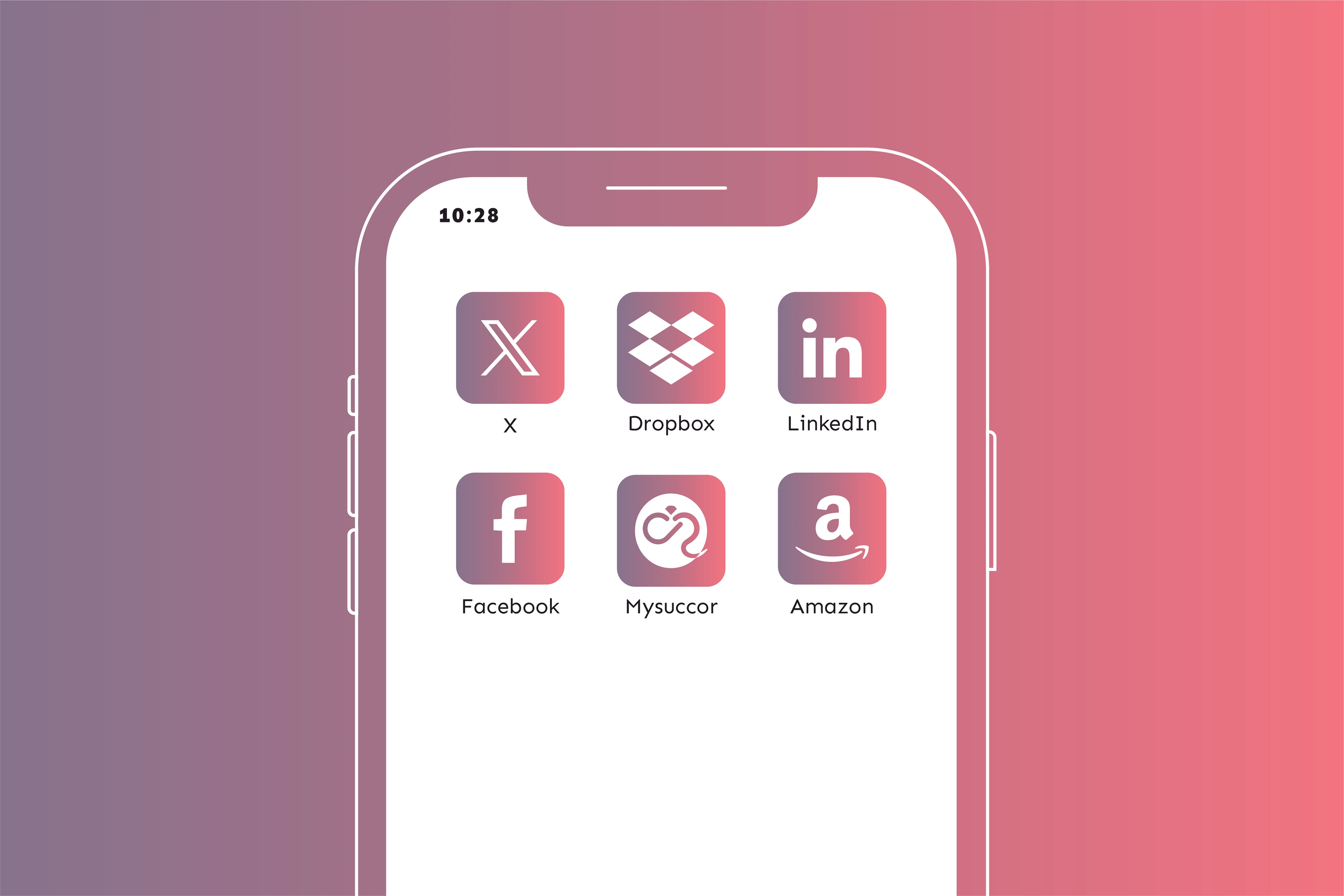 An app icon mockup