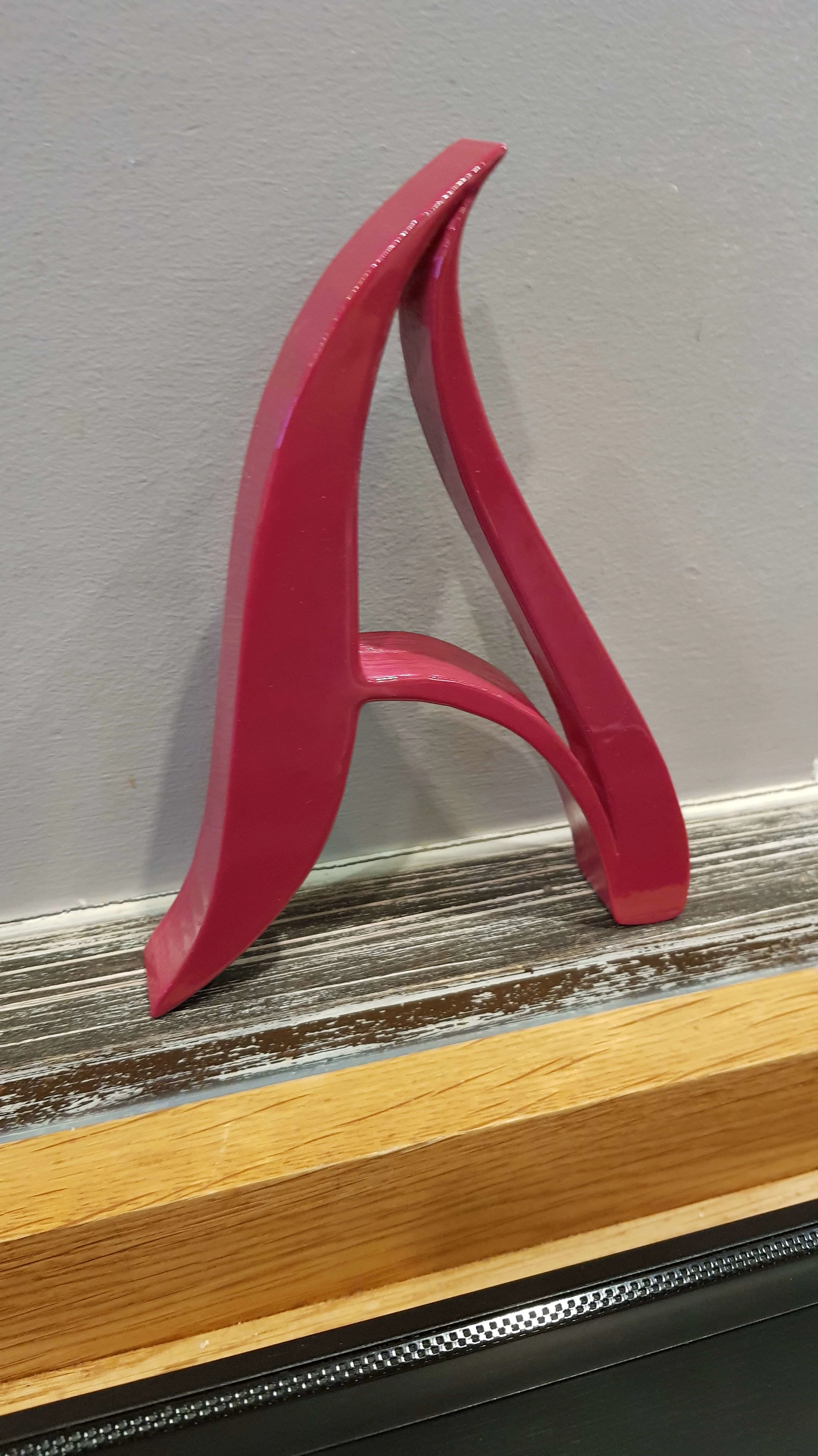 Addicted Logo Sign - Final 3D print