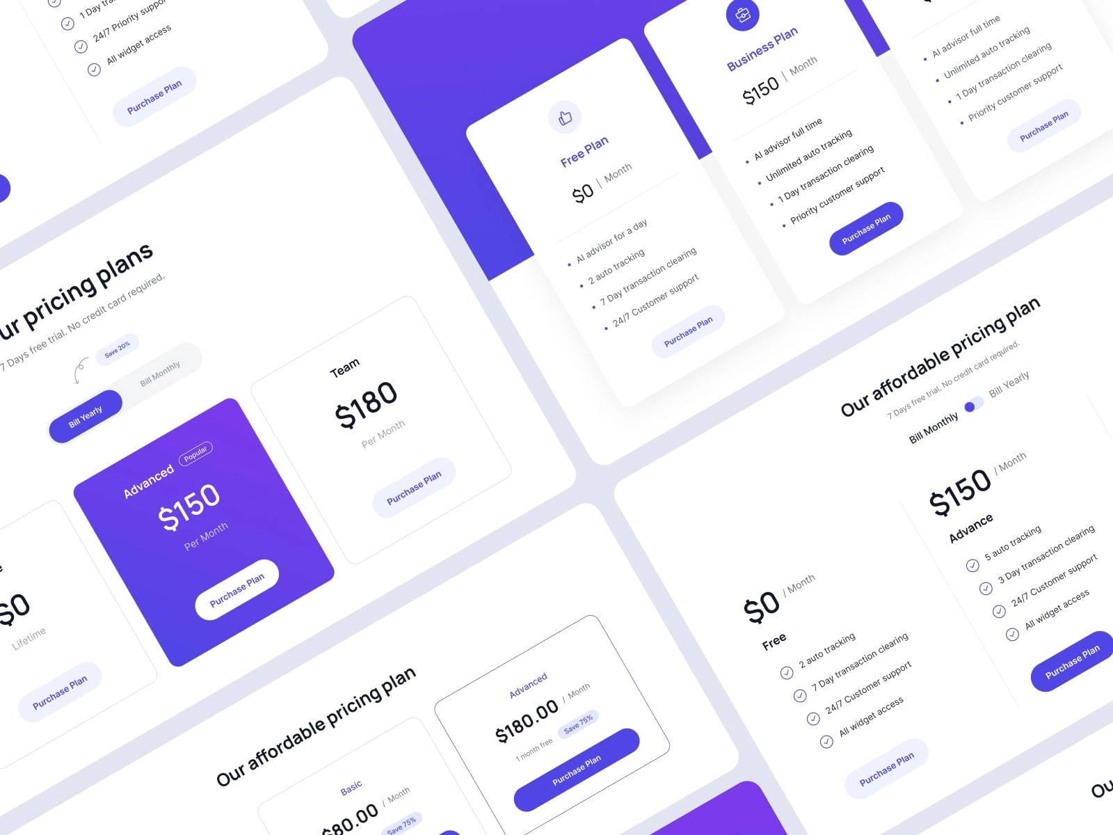 Pricing Blocks Design