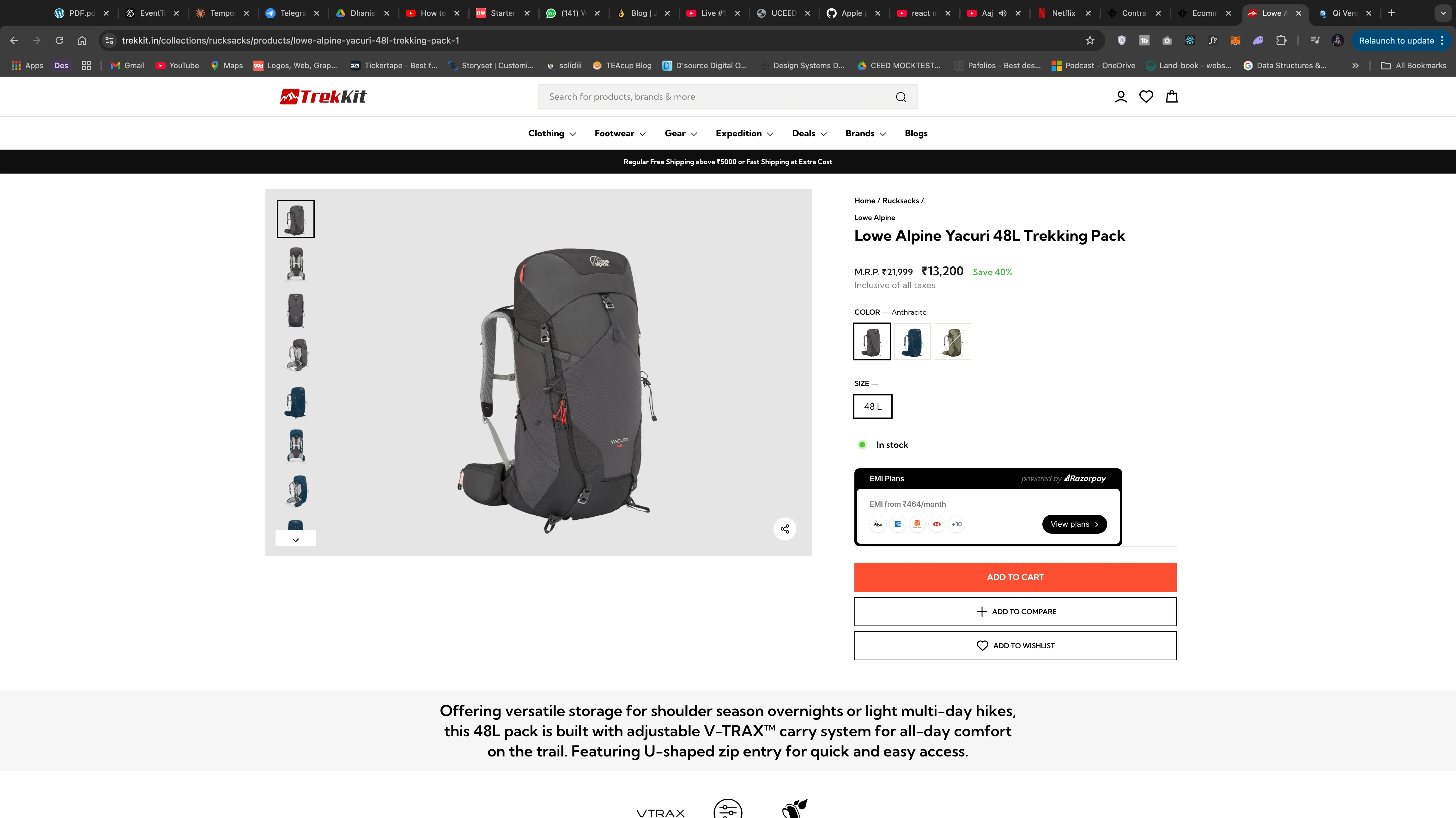 Product page