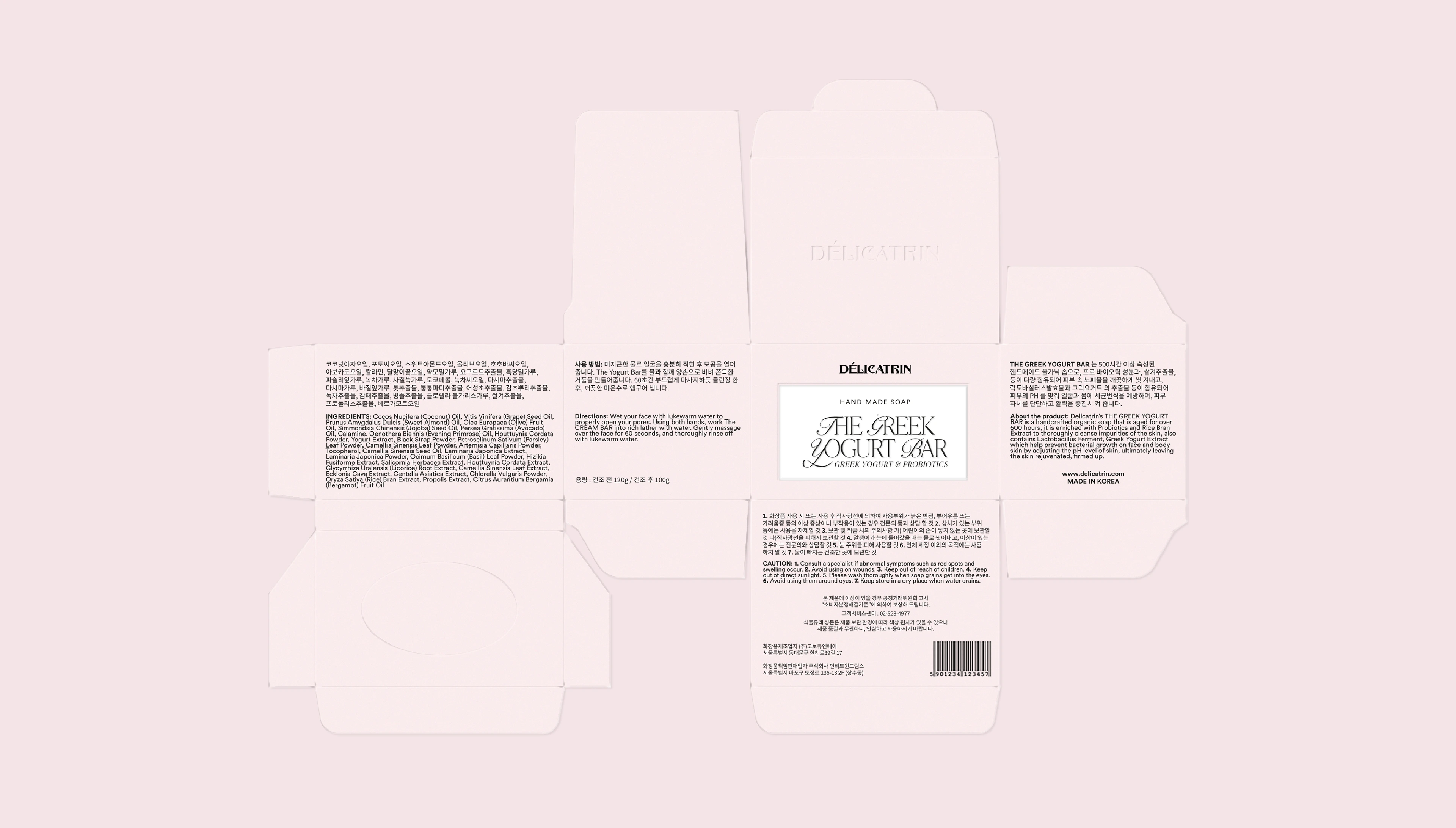 Overview of packaging layout and information disribution.