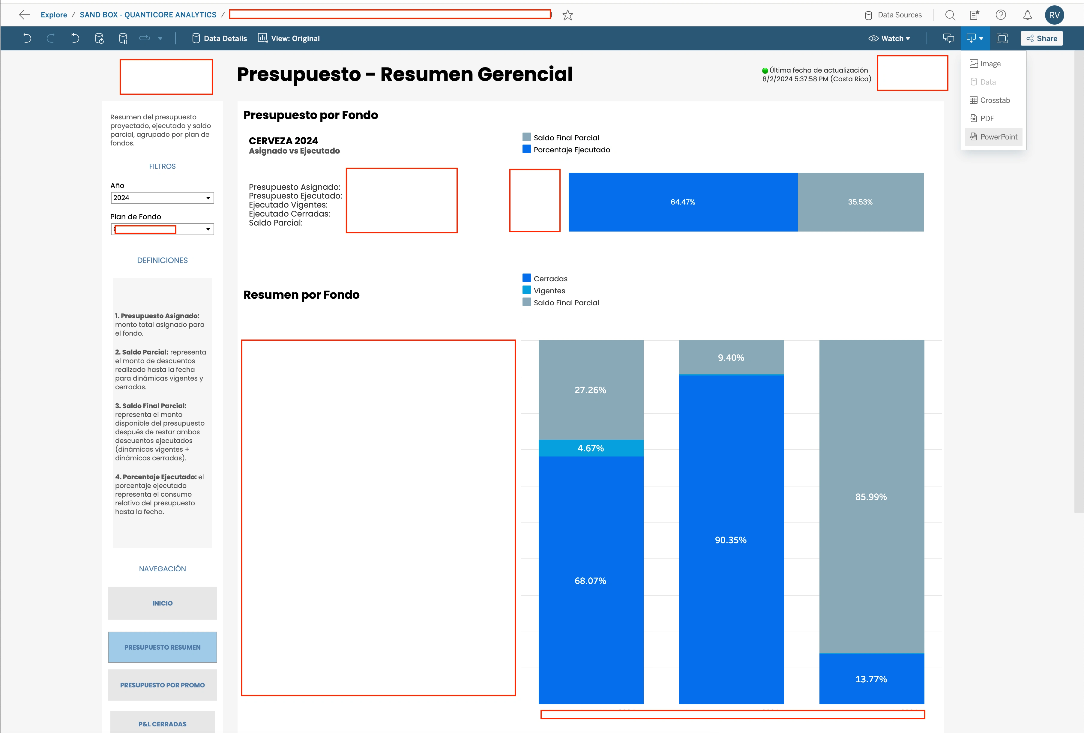 Tableau Dashboard 