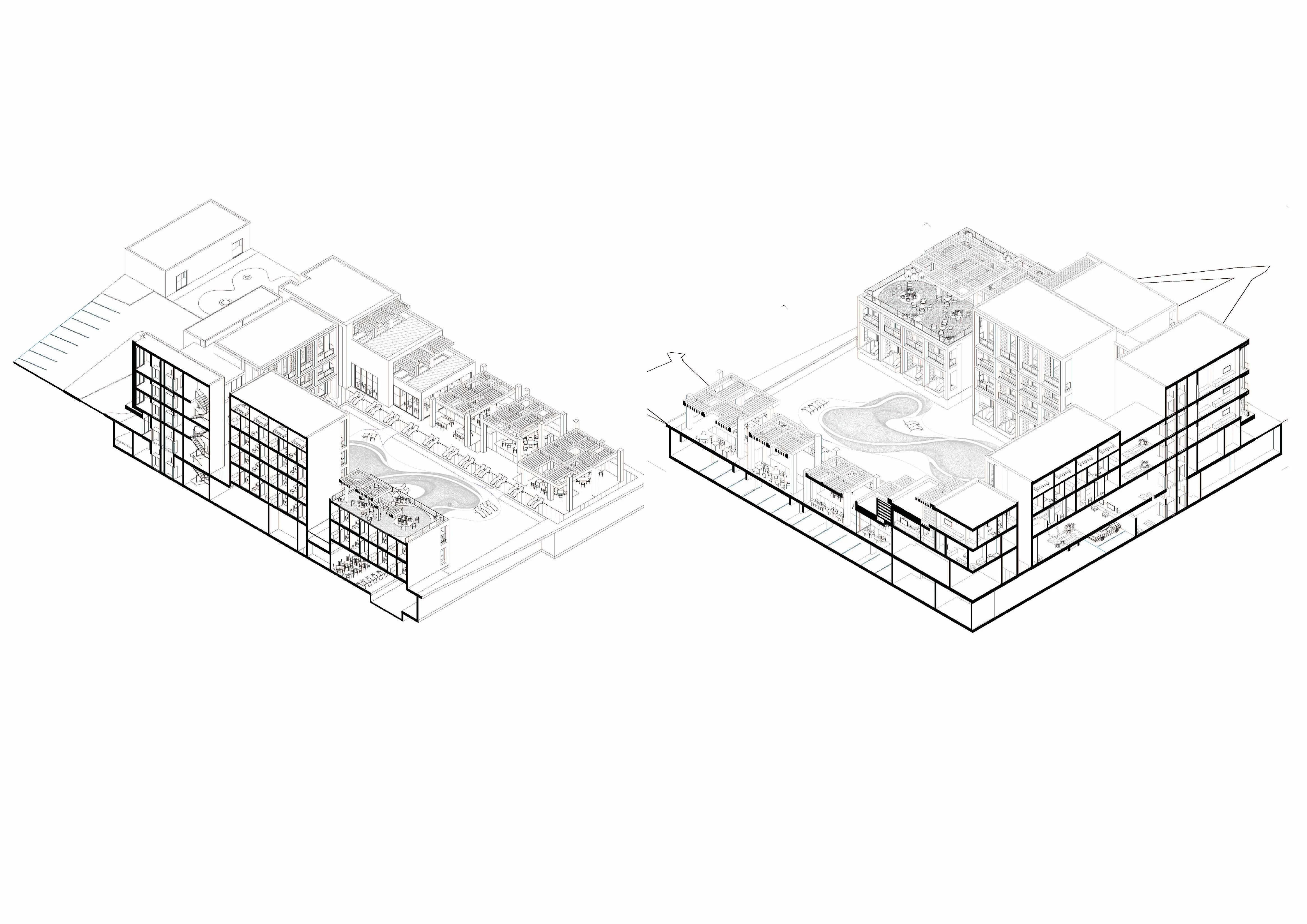 Axonometric Sections