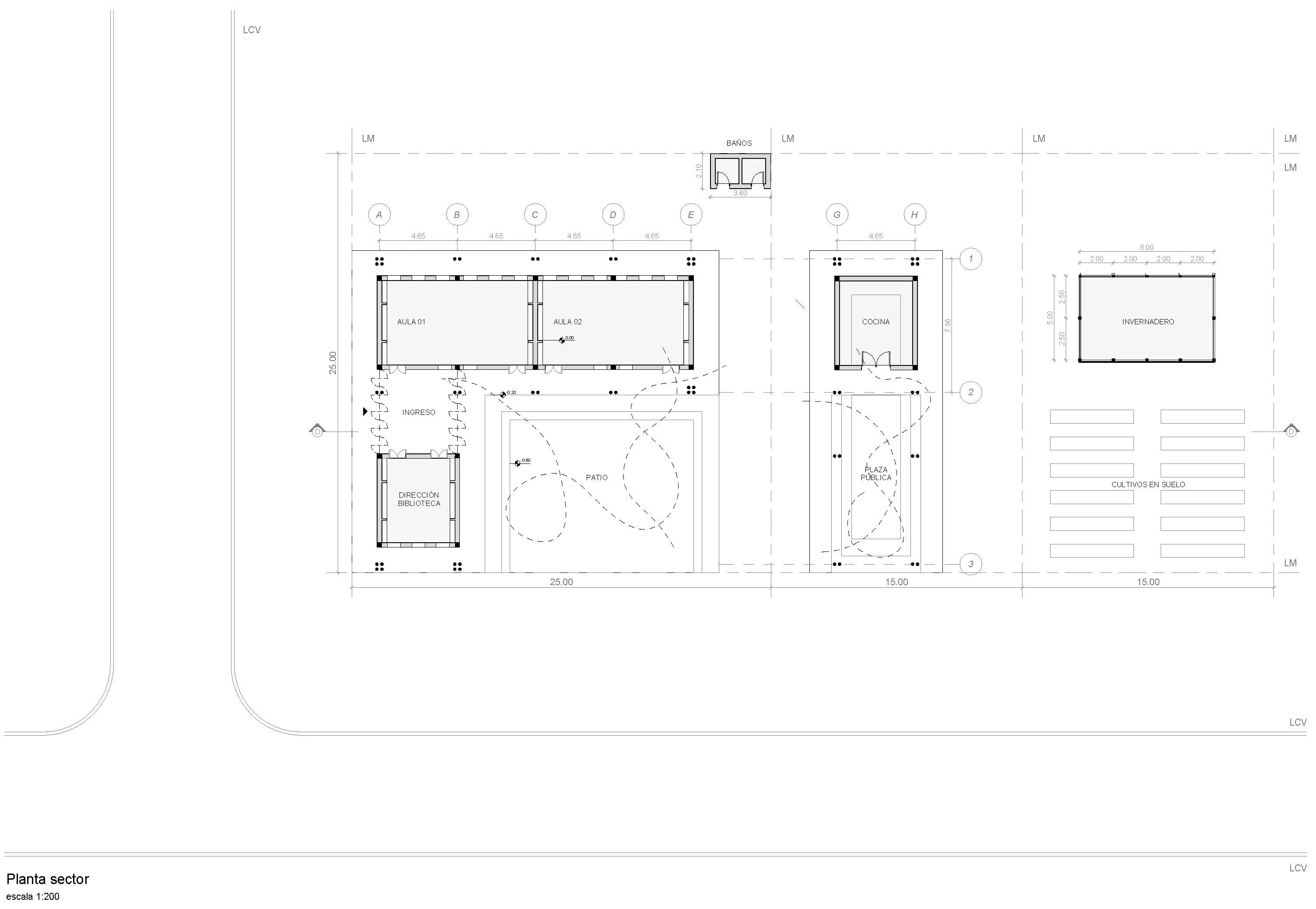 Project floor plan