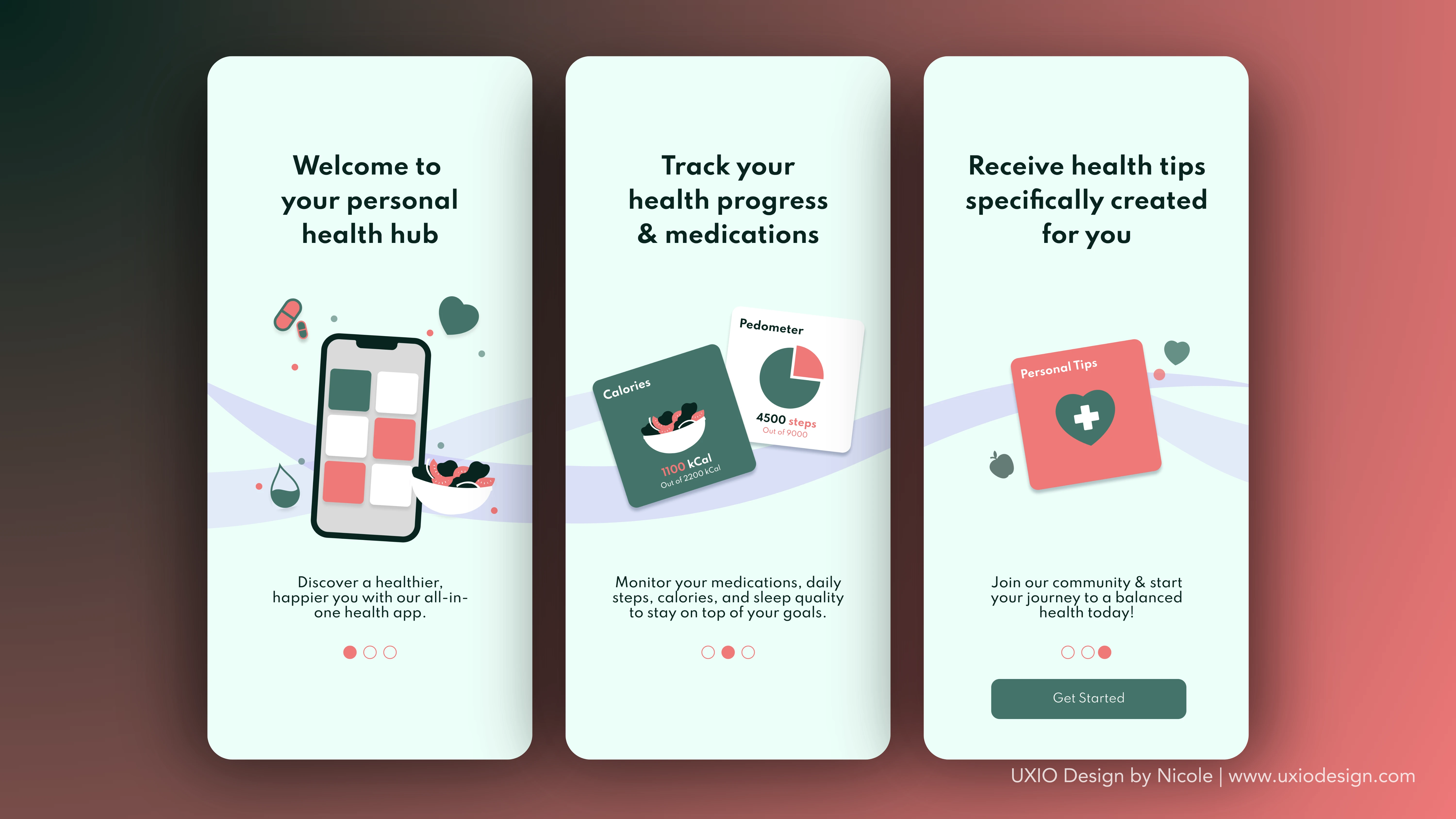 MedTech/Health Onboarding Flow