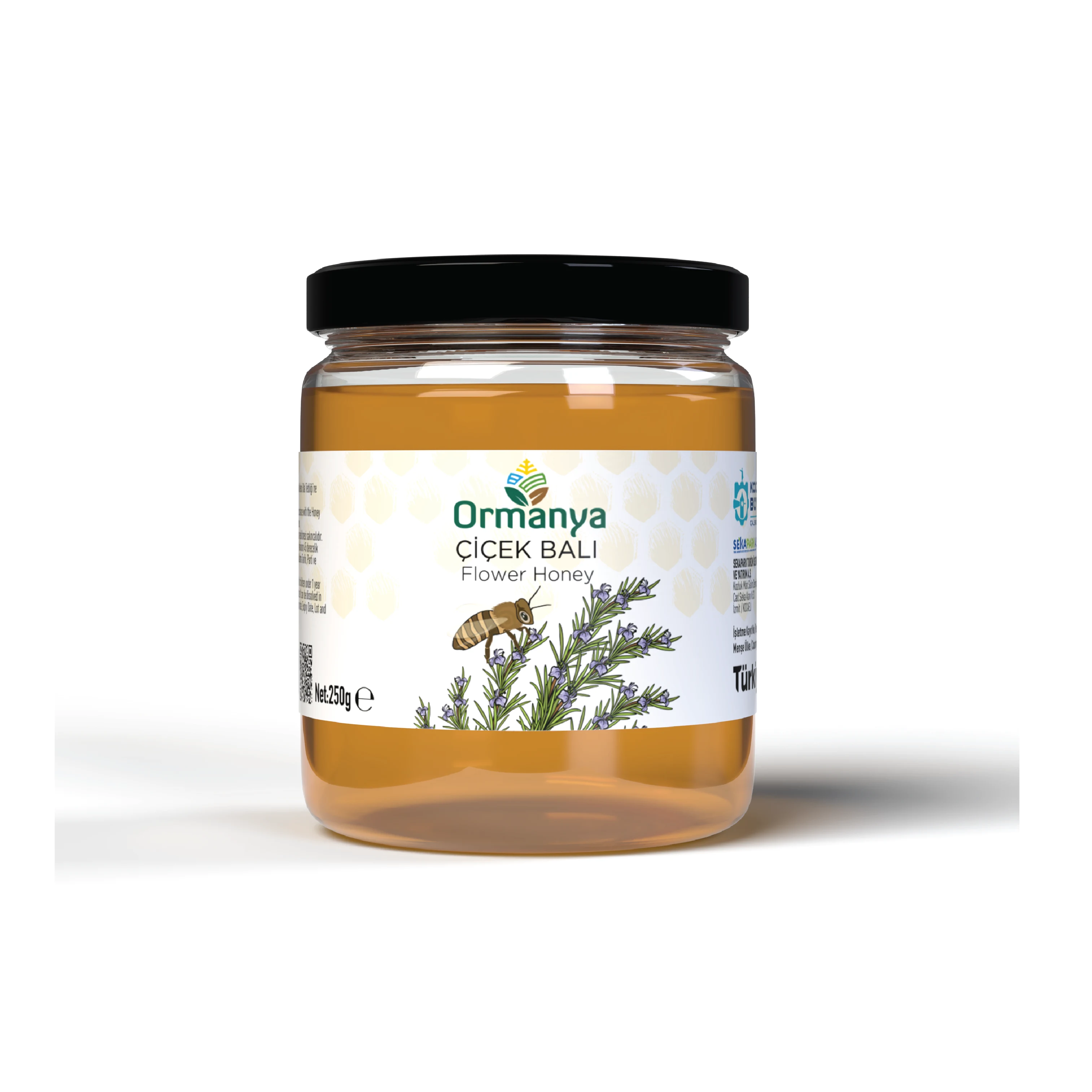 Label Design for the Flower Honey