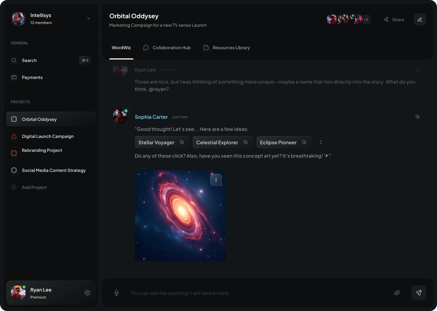 Orbital Odyssey Project Dashboard
