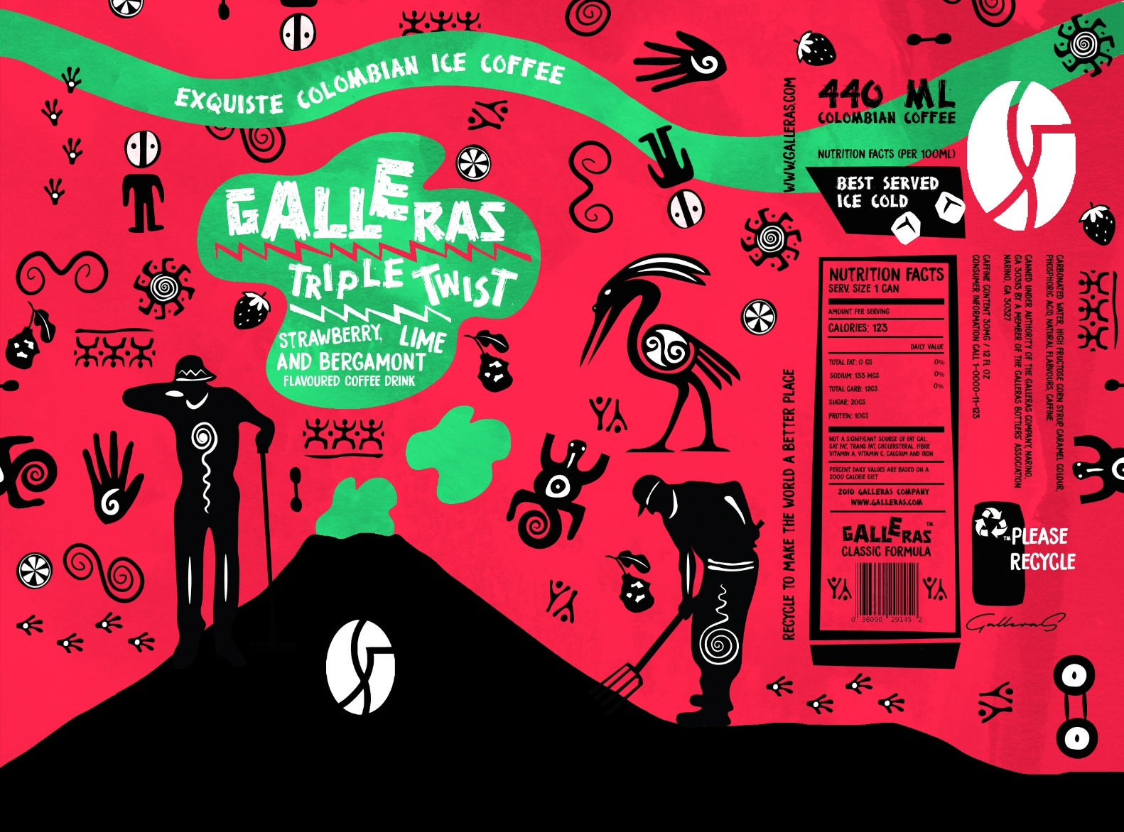 Galleras Triple Twist - Packaging & Label Design