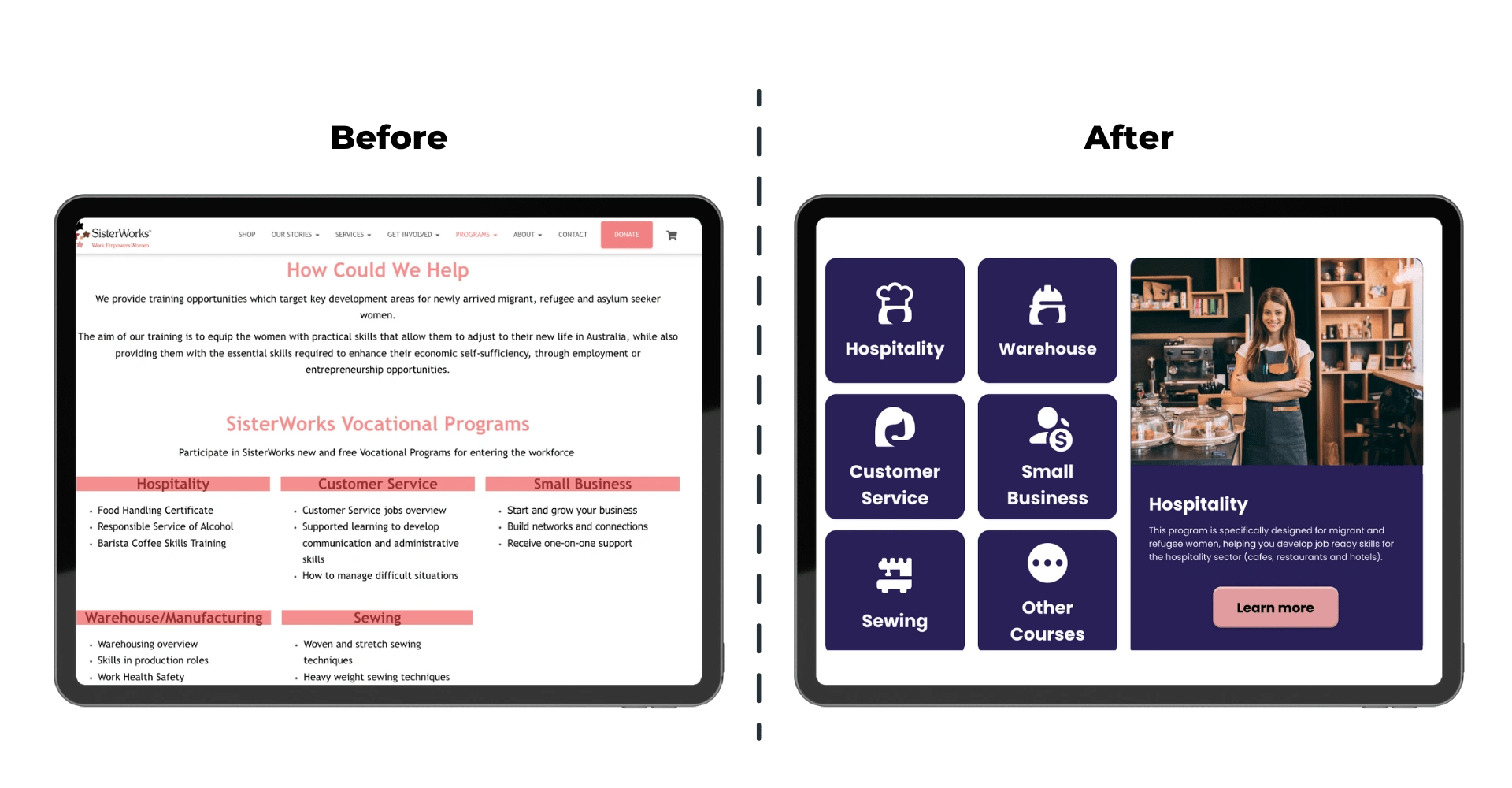 Comparing Program Courses