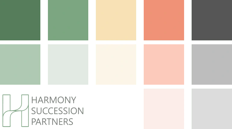 Color Scheme for Harmony Succession Partners