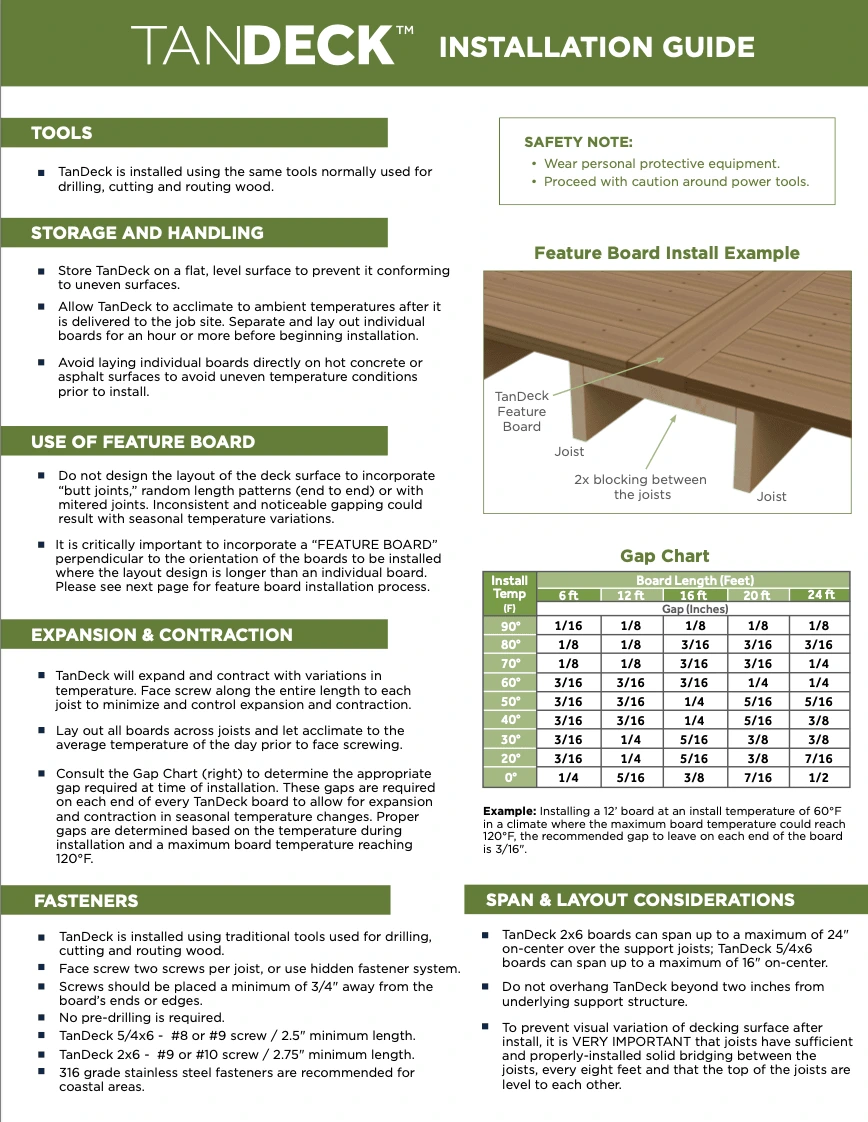 Technical Installation Guide