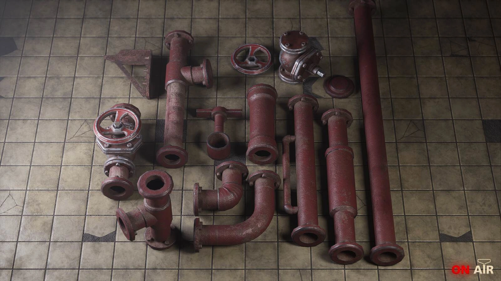 Metal Valves and Pipes