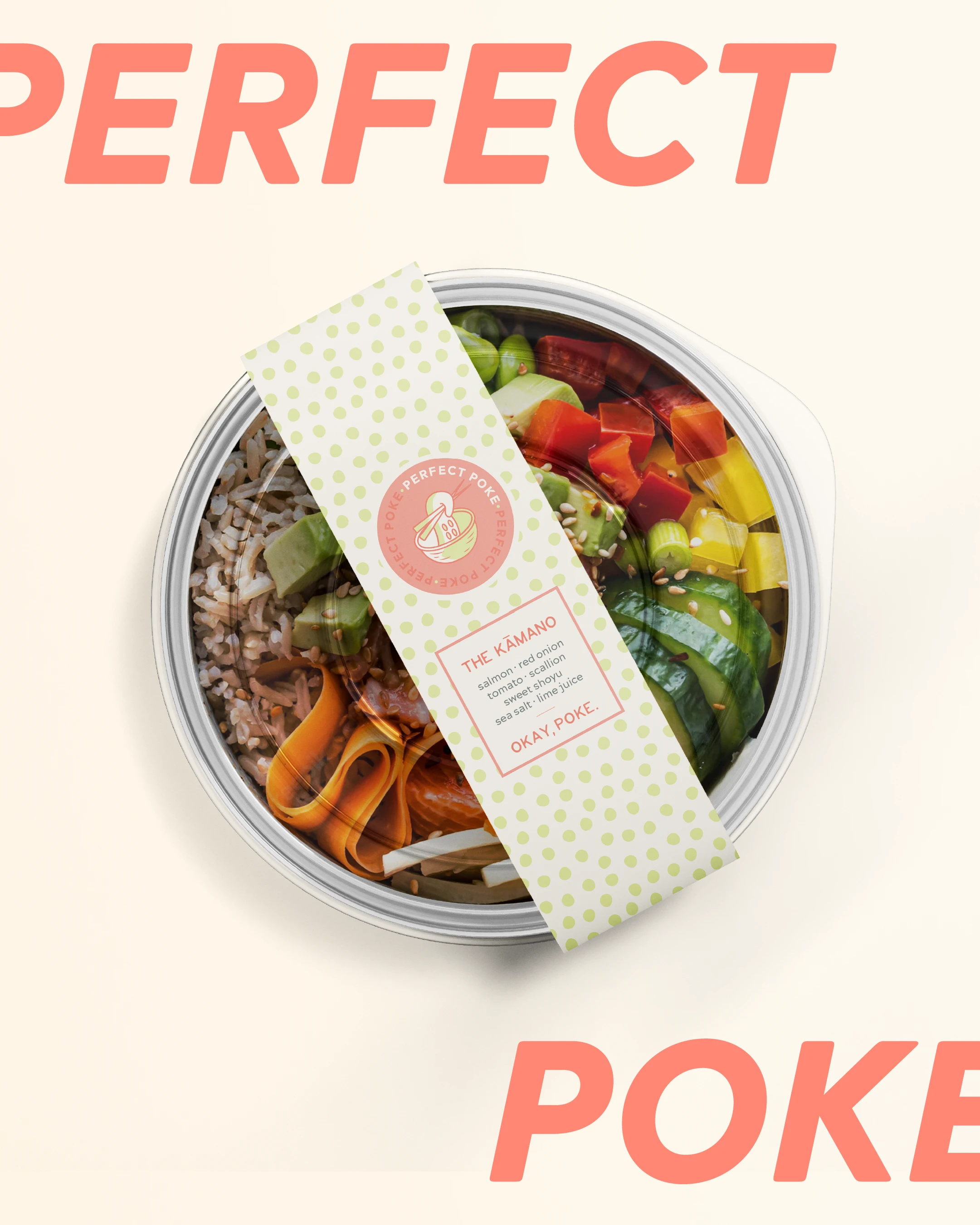 To Go Bowl Packaging for Perfect Poke