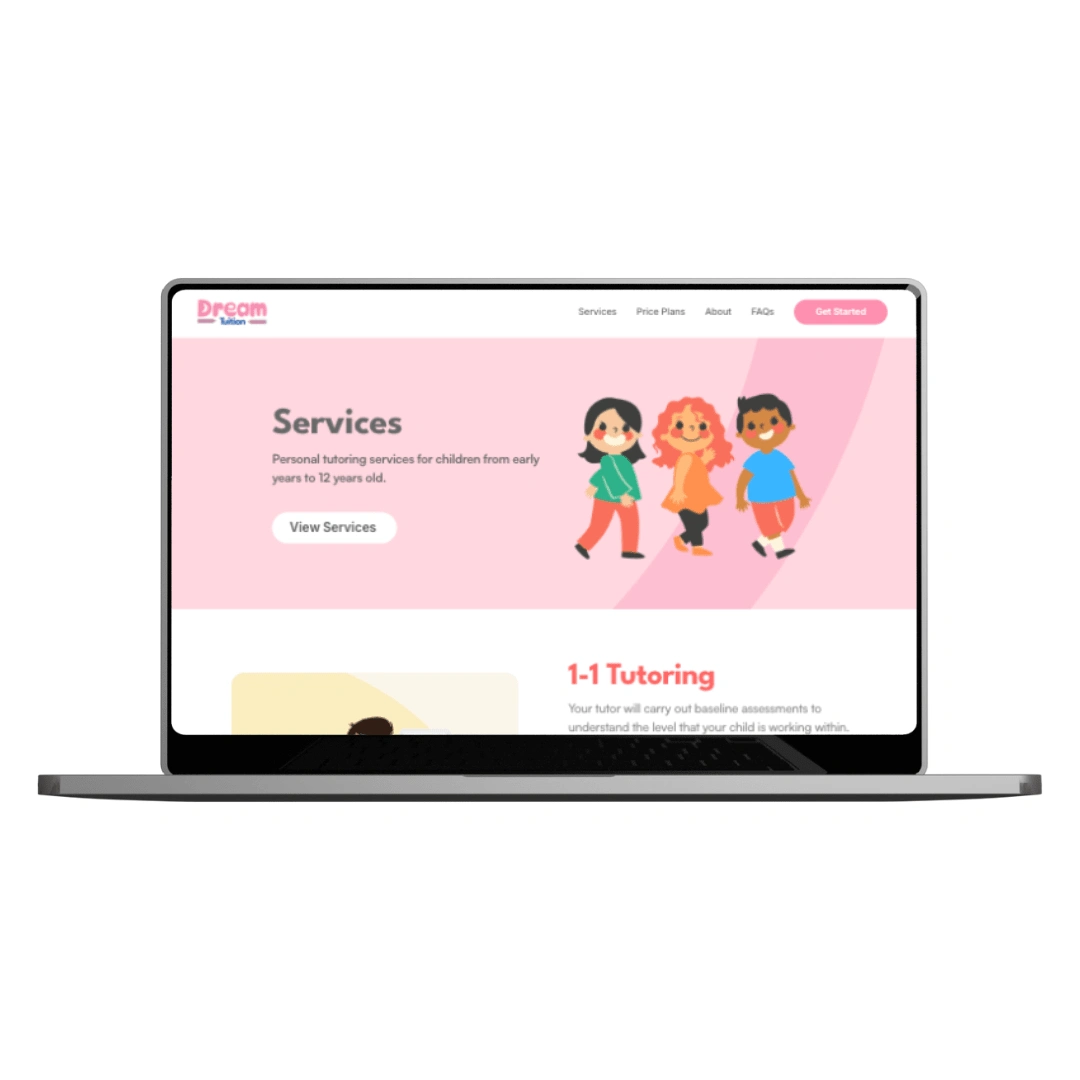 Services Landing page