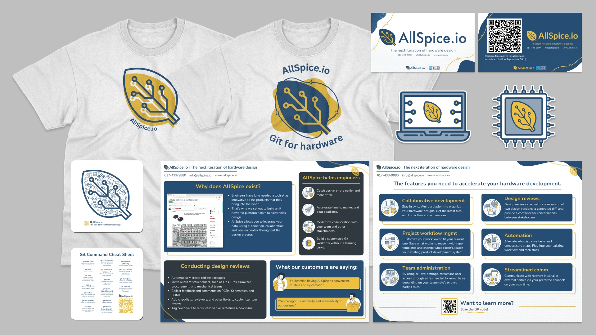 AllSpice.io x PCB West Merchandise Overview