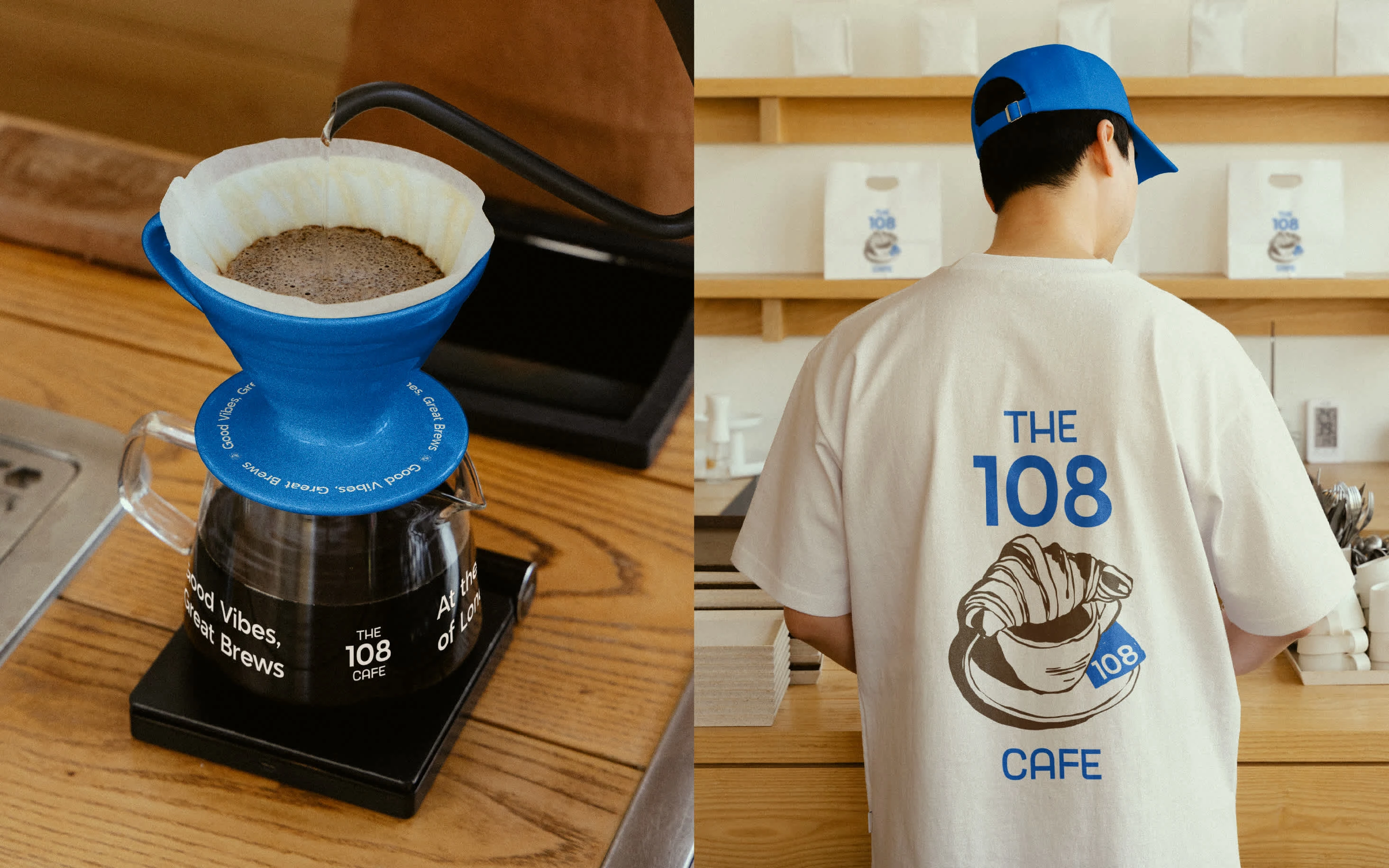 Coffee Filter and T-Shirt