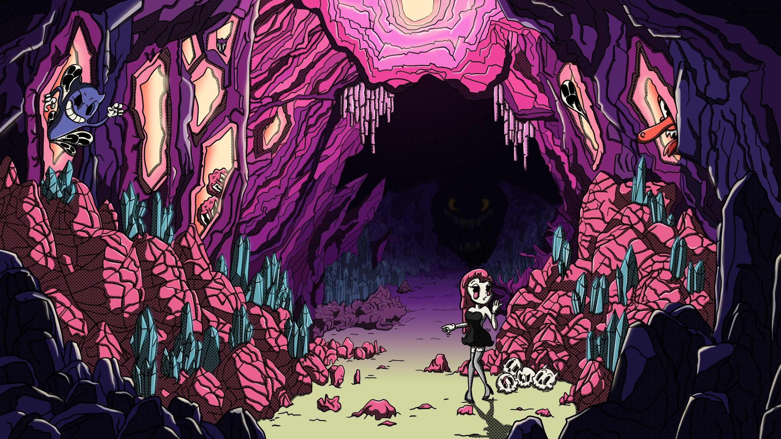 Crystal Caverns Landscape