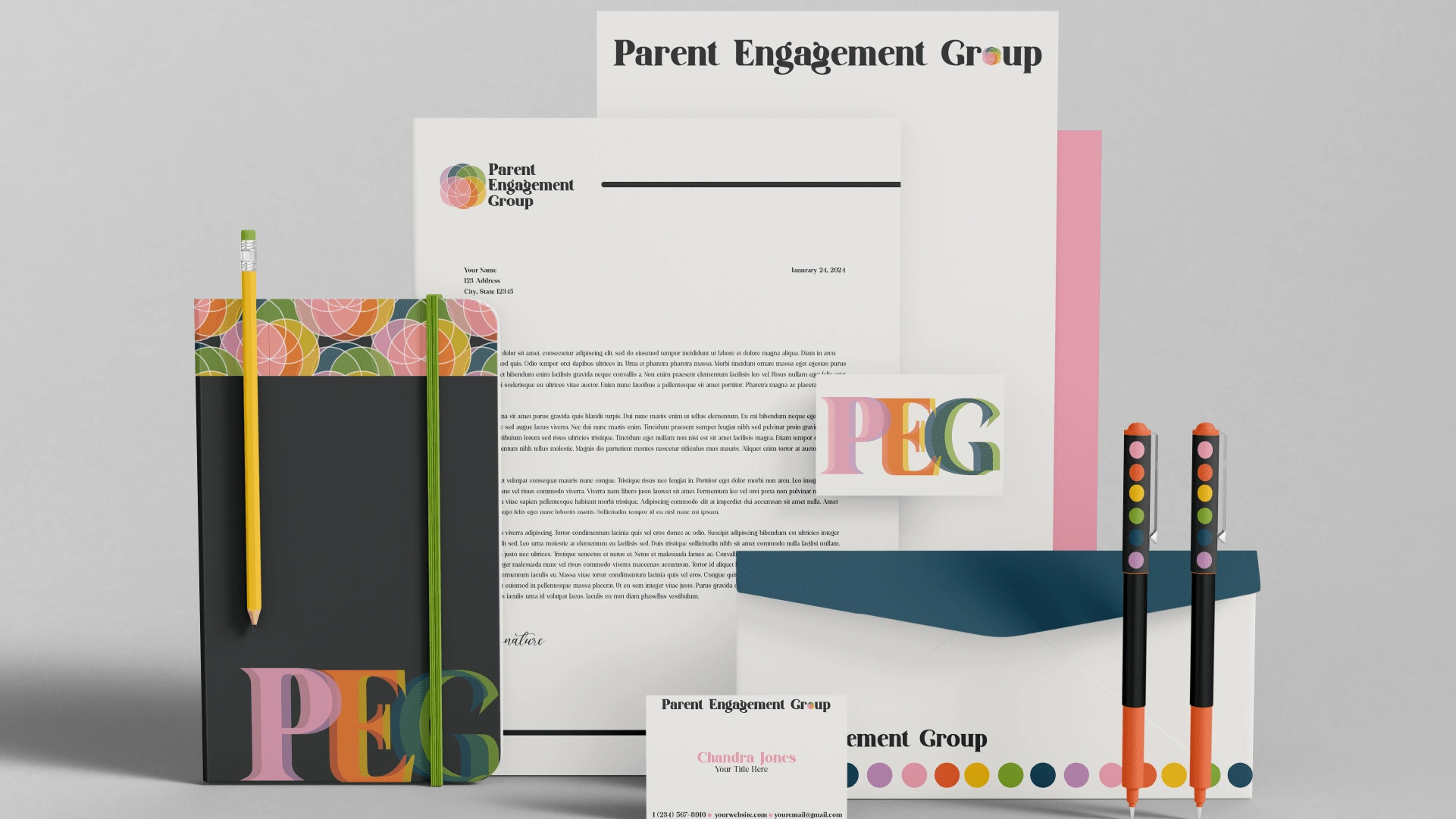 The Parent Engagement Group - Stationary