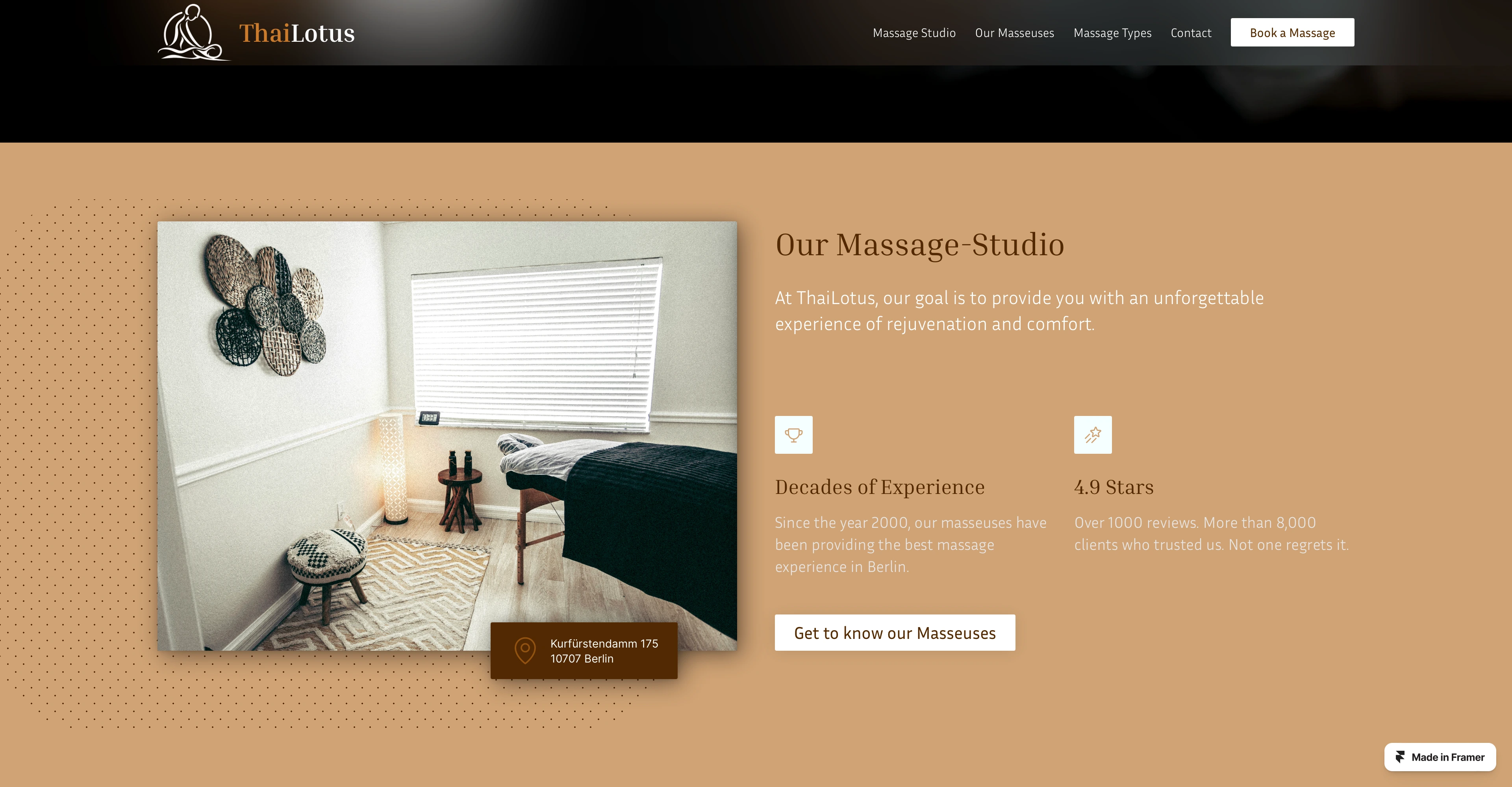 Massage-Studio Section (1920px)