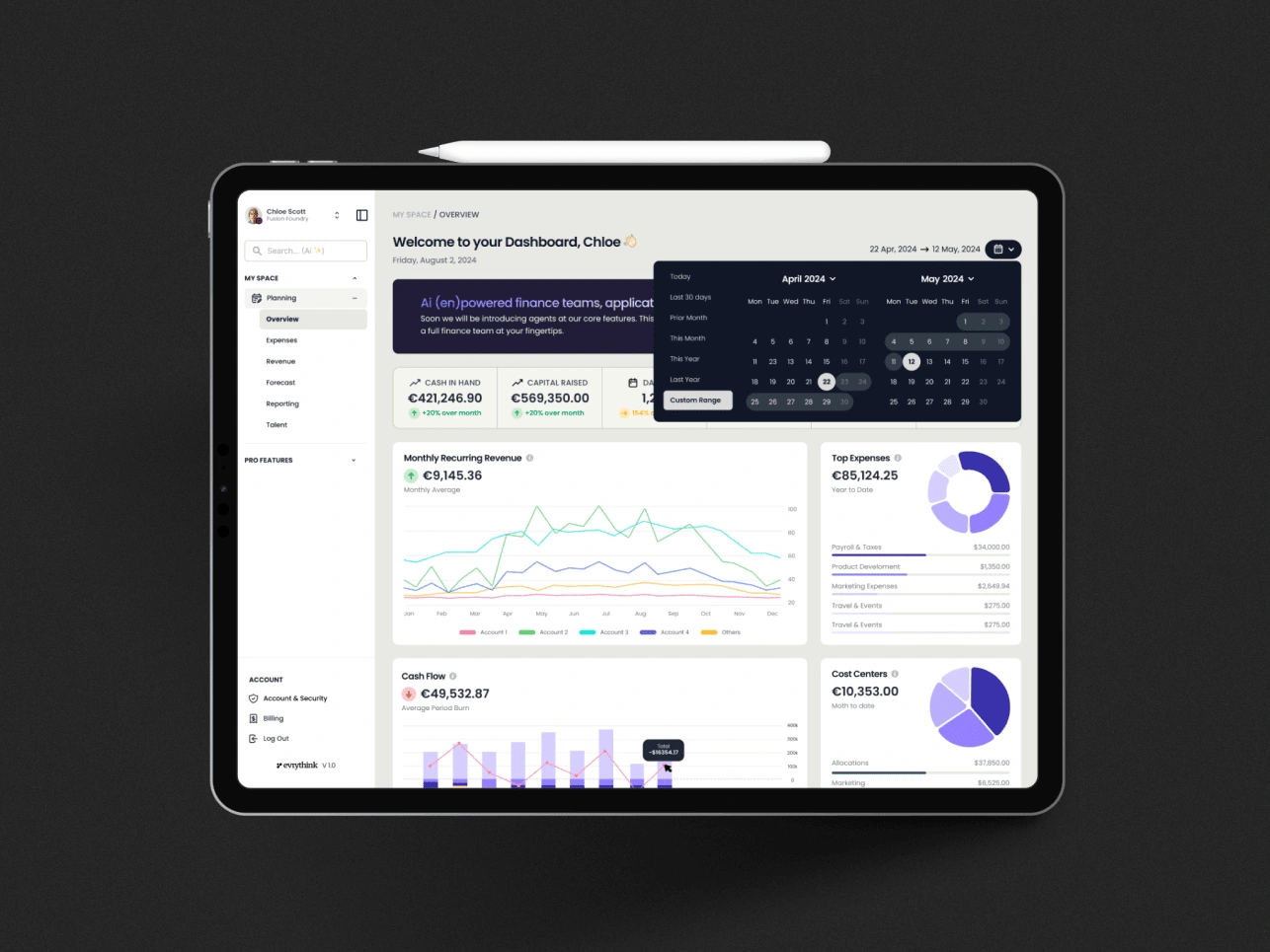 APP DASHBOARD