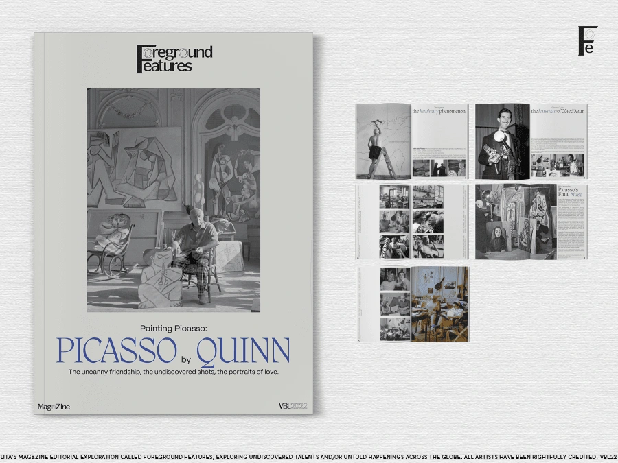 Foreground Features - Painting Picasso: Picasso by Quinn
The uncanny friendship, the undiscovered shots, the portraits of love.