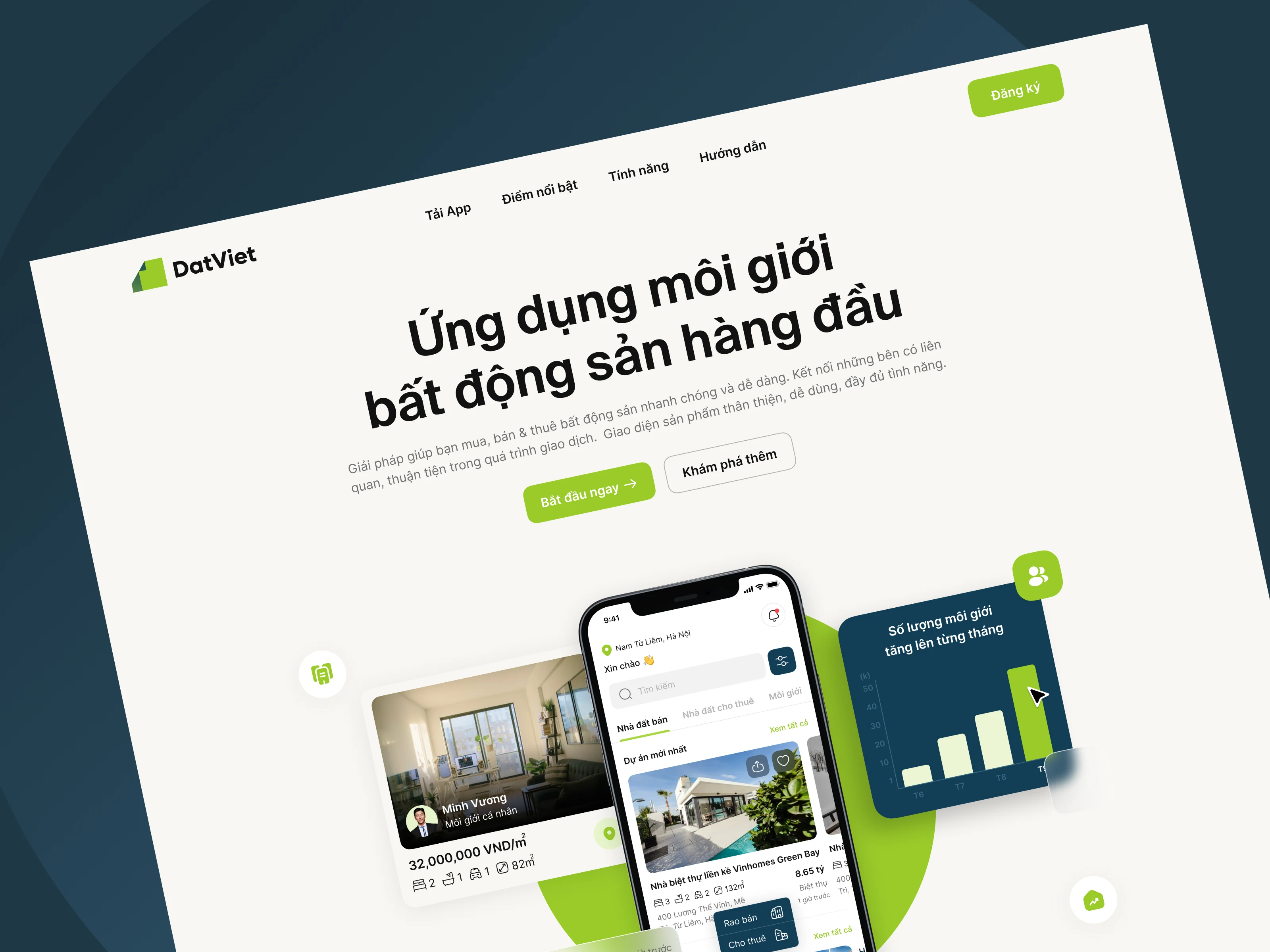 Landing page