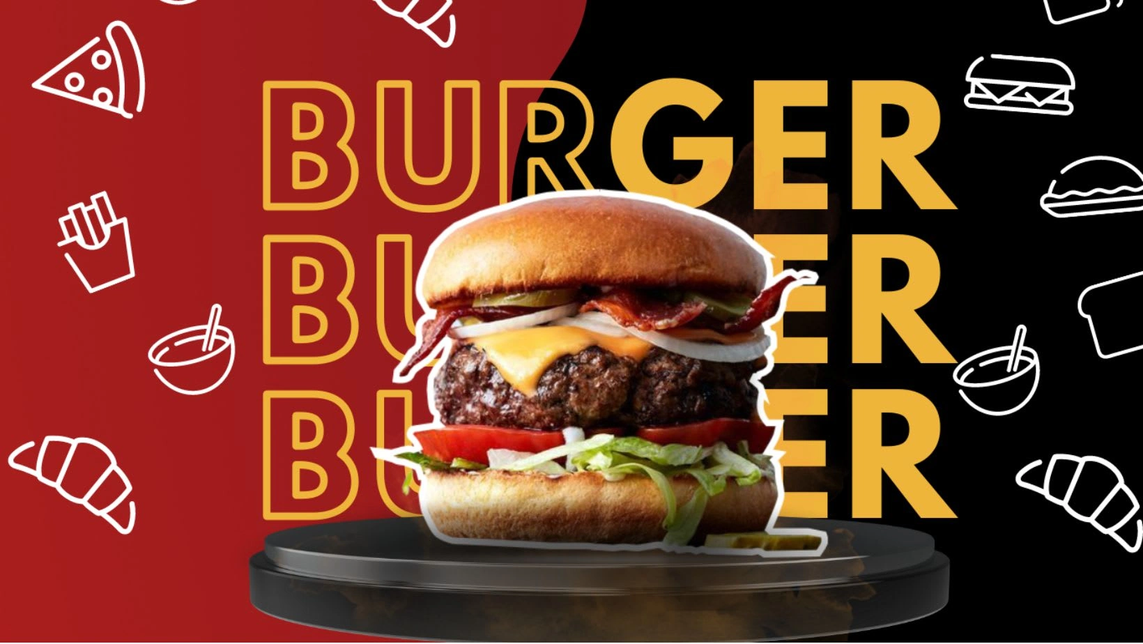 "Craving a delicious, satisfying burger? Look no further! serves up the freshest, juiciest burgers made with the finest ingredients. From classic cheeseburgers to our signature creations, there's something for everyone on our menu. Come visit us today and taste the difference! 🍔💥 #Burgers #BestInTown #FreshIngredients 