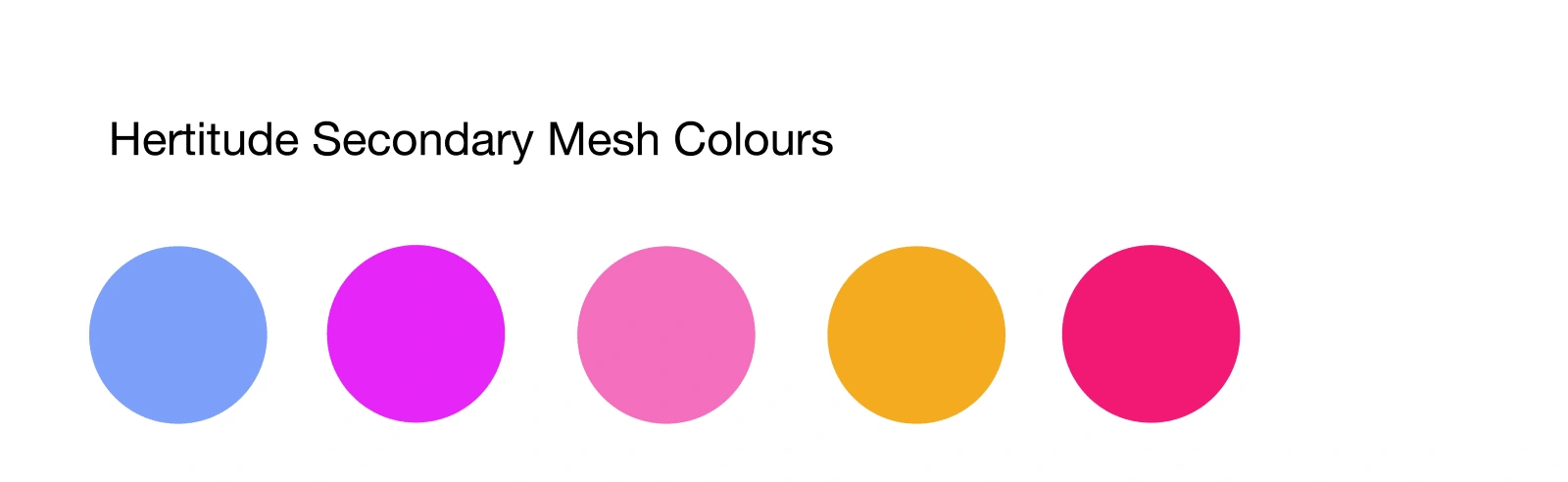 Colour Palette for Hertitude 2022