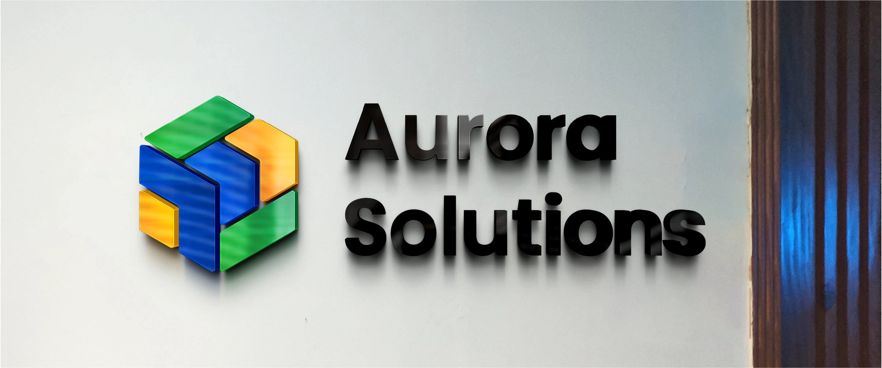 Aurora Solutions Office Signage