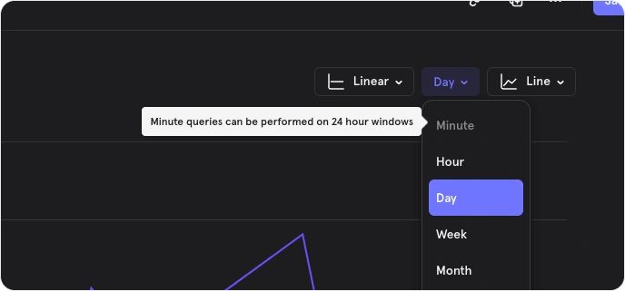 Time range filter from Mixpanel