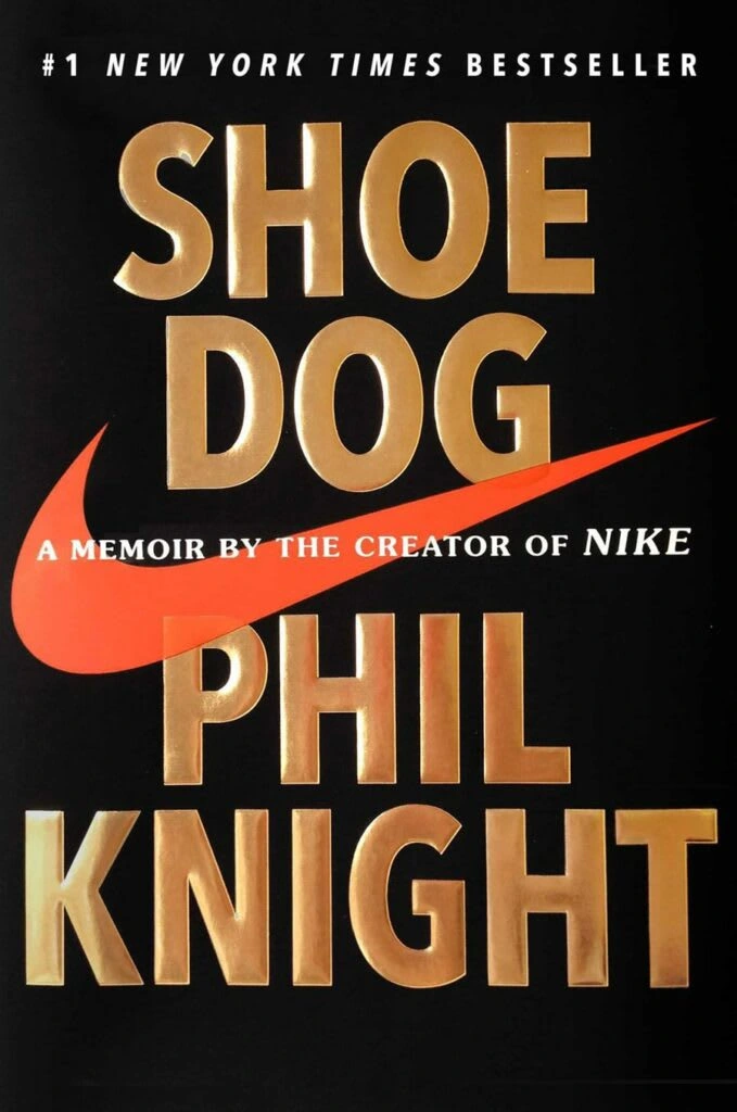 Cover of Shoe Dog, one of the best business books for beginners. 