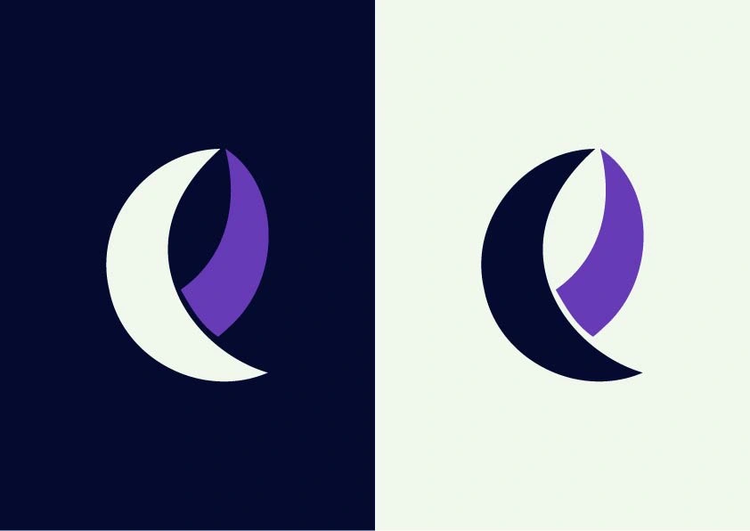 LunaLuxe Logo mark | colored