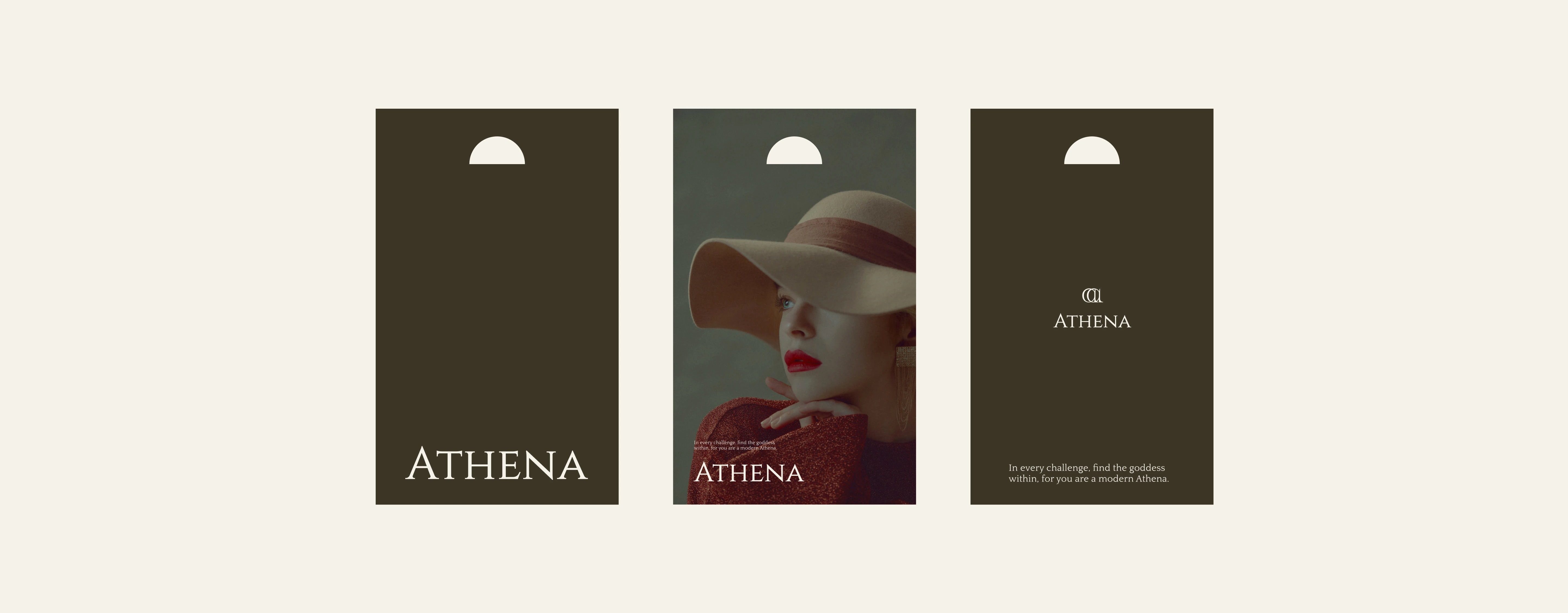 Athena's Clothe Tag Design.