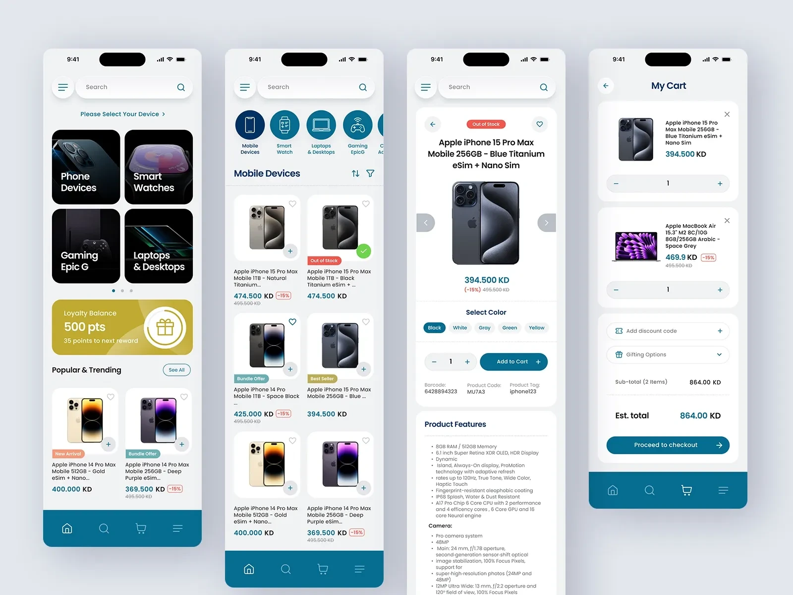 E-Commerce Mobile App