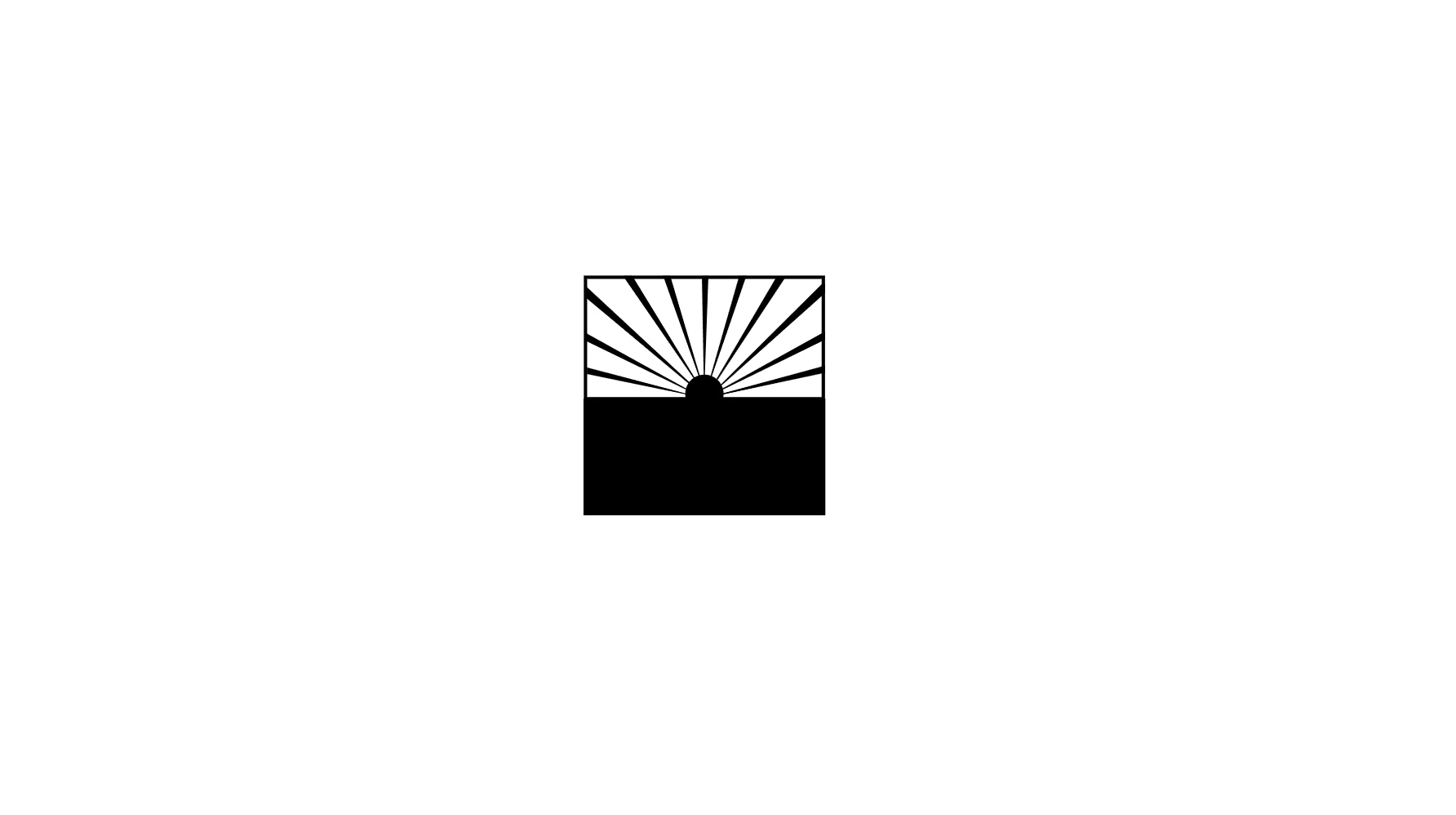 The brand's symbol represents both light and dark - truths coming to light, as the sun spreads its rays over the wall of protection.