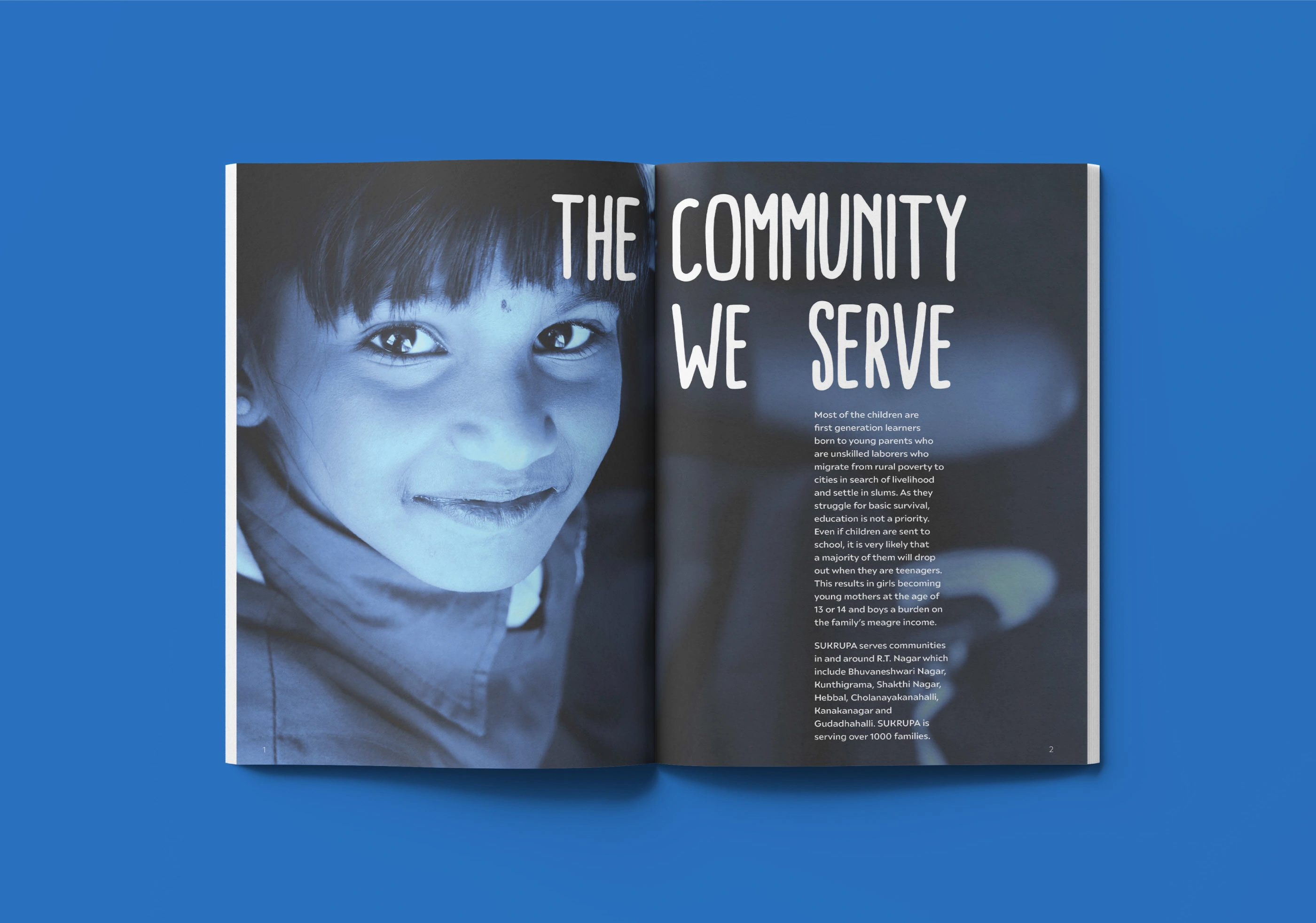 A snippet of the Annual Report