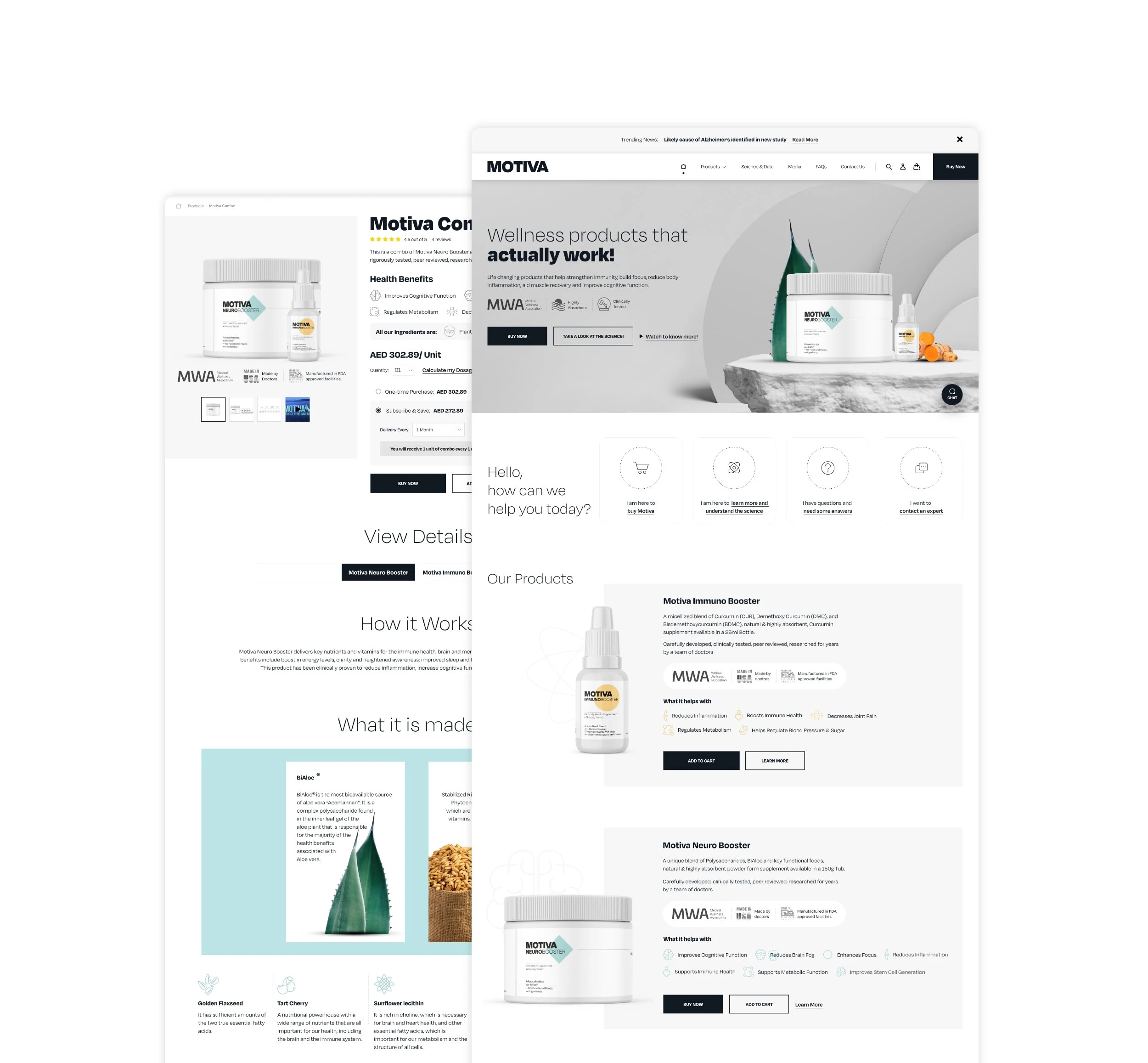 Ecommerce Website UI Design