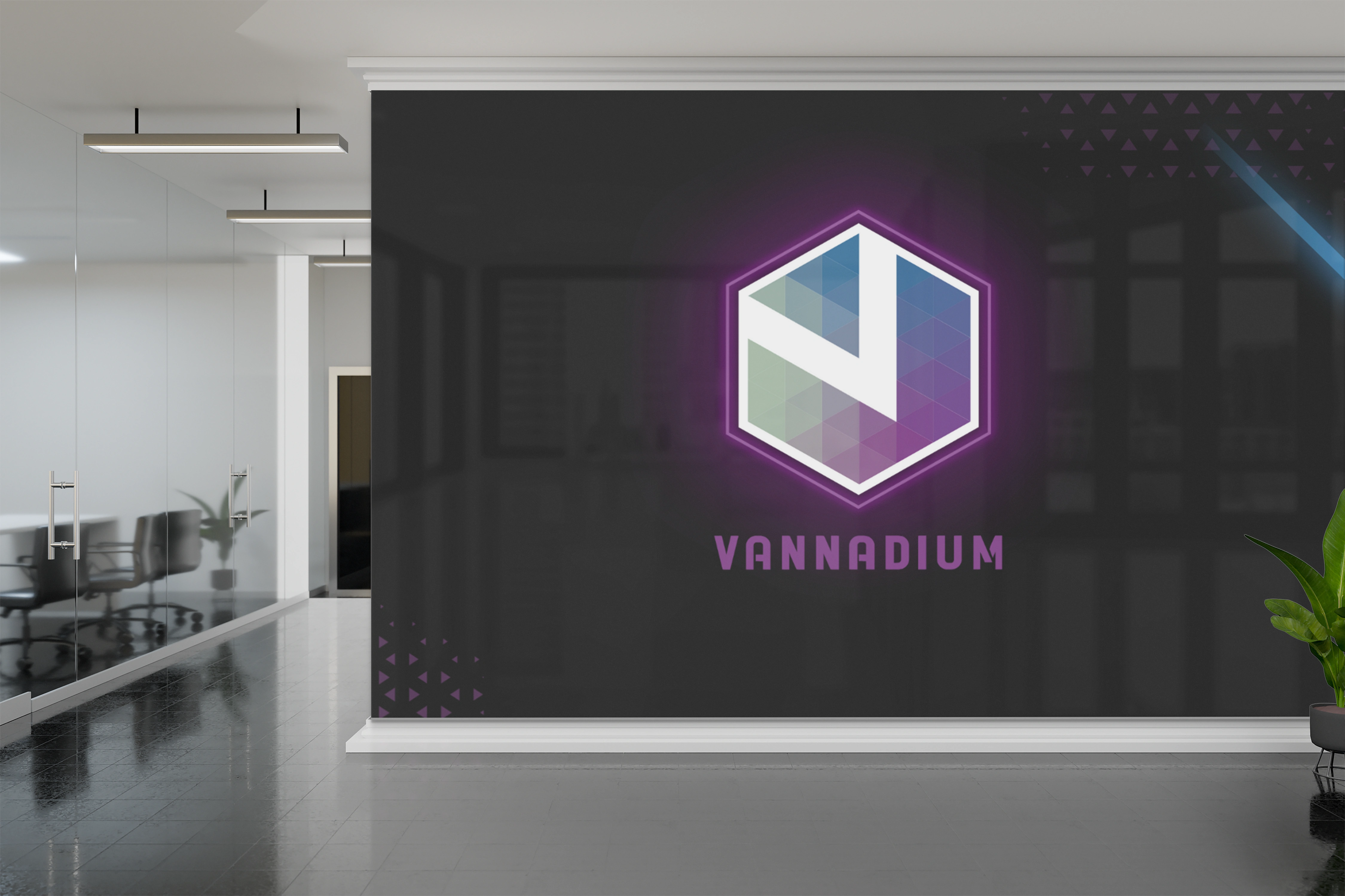 Vannadium, logo mockup