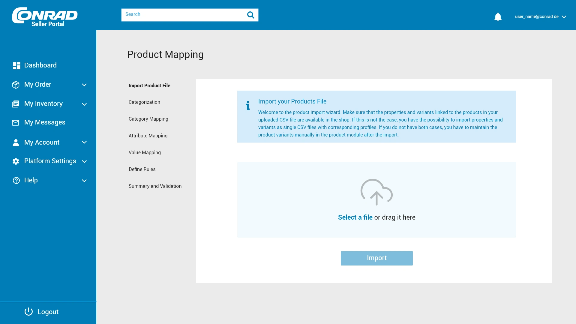 Product Mapping: Sellers can use mapping feature to manage large inventories efficiently.

