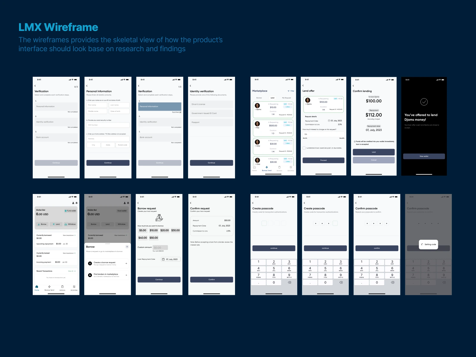 Wireframes