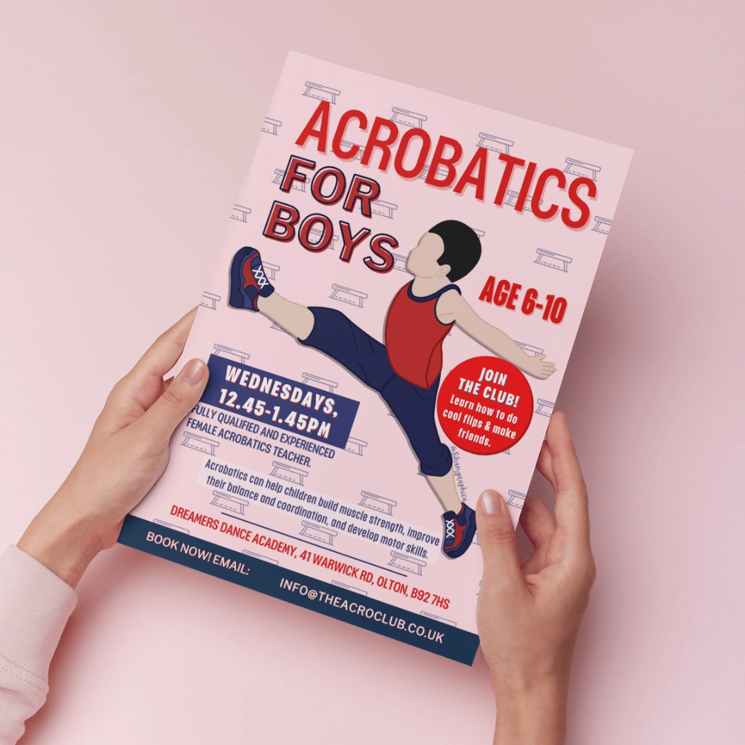 ACROBATICS FOR BOYS - 2024 Design