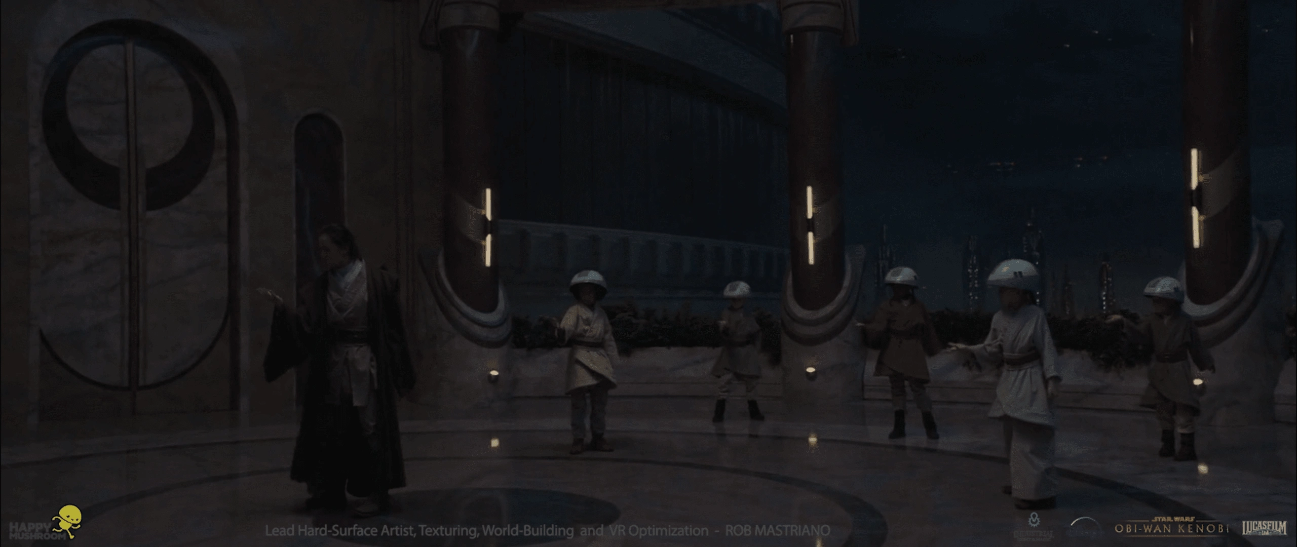 Jedi Temple, Training Room, Coruscant