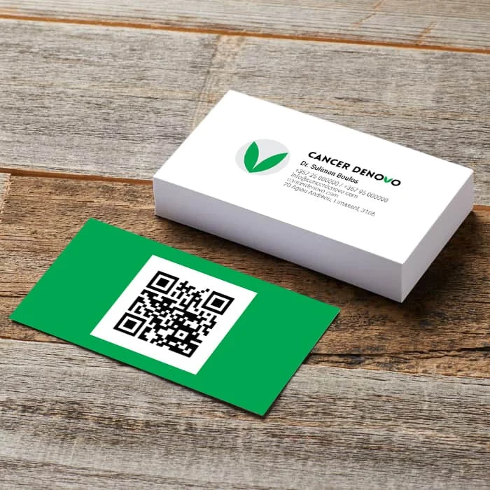 Cancer Denovo - Business Card Design