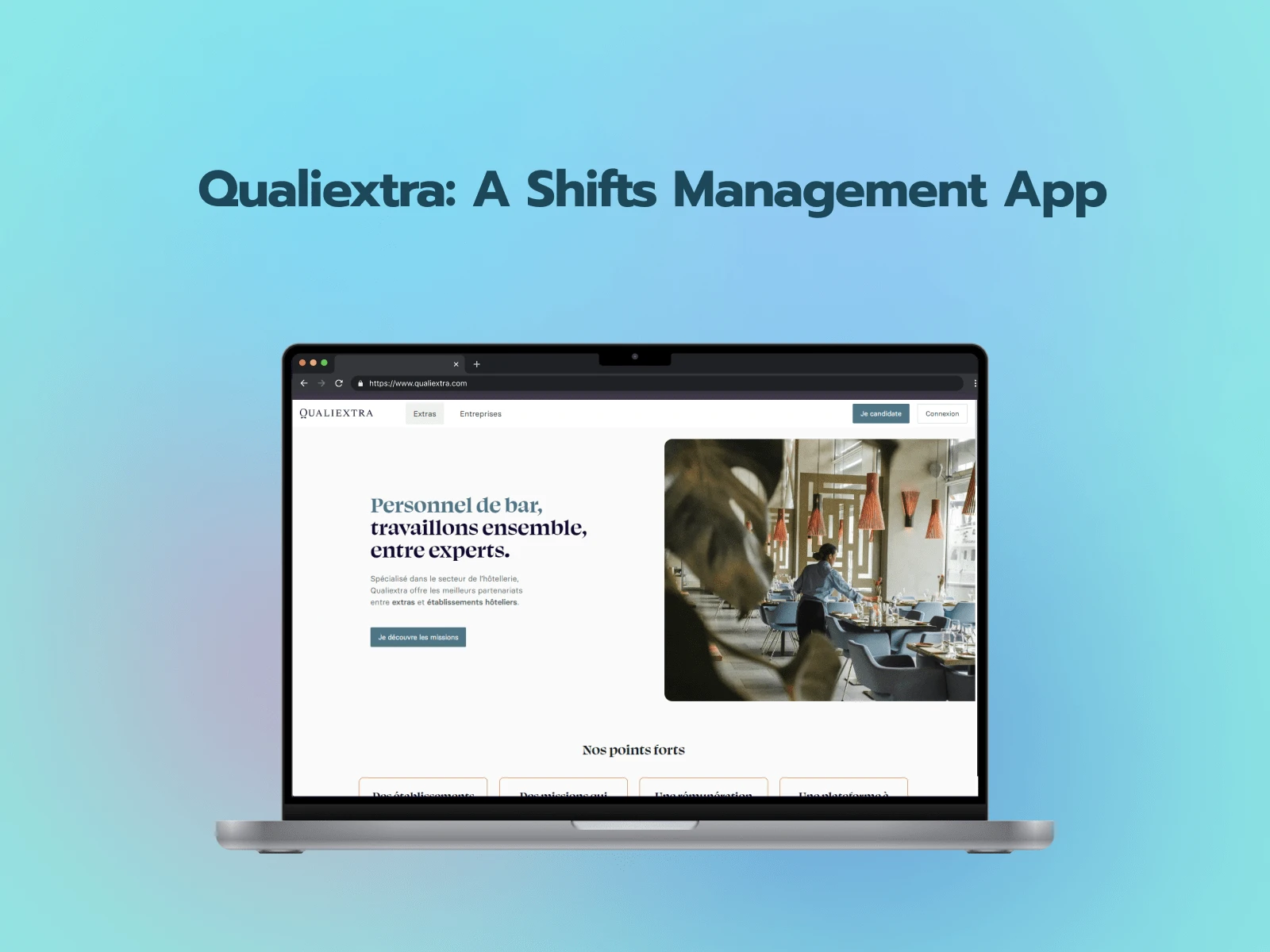 Qualiextra: A shift management app