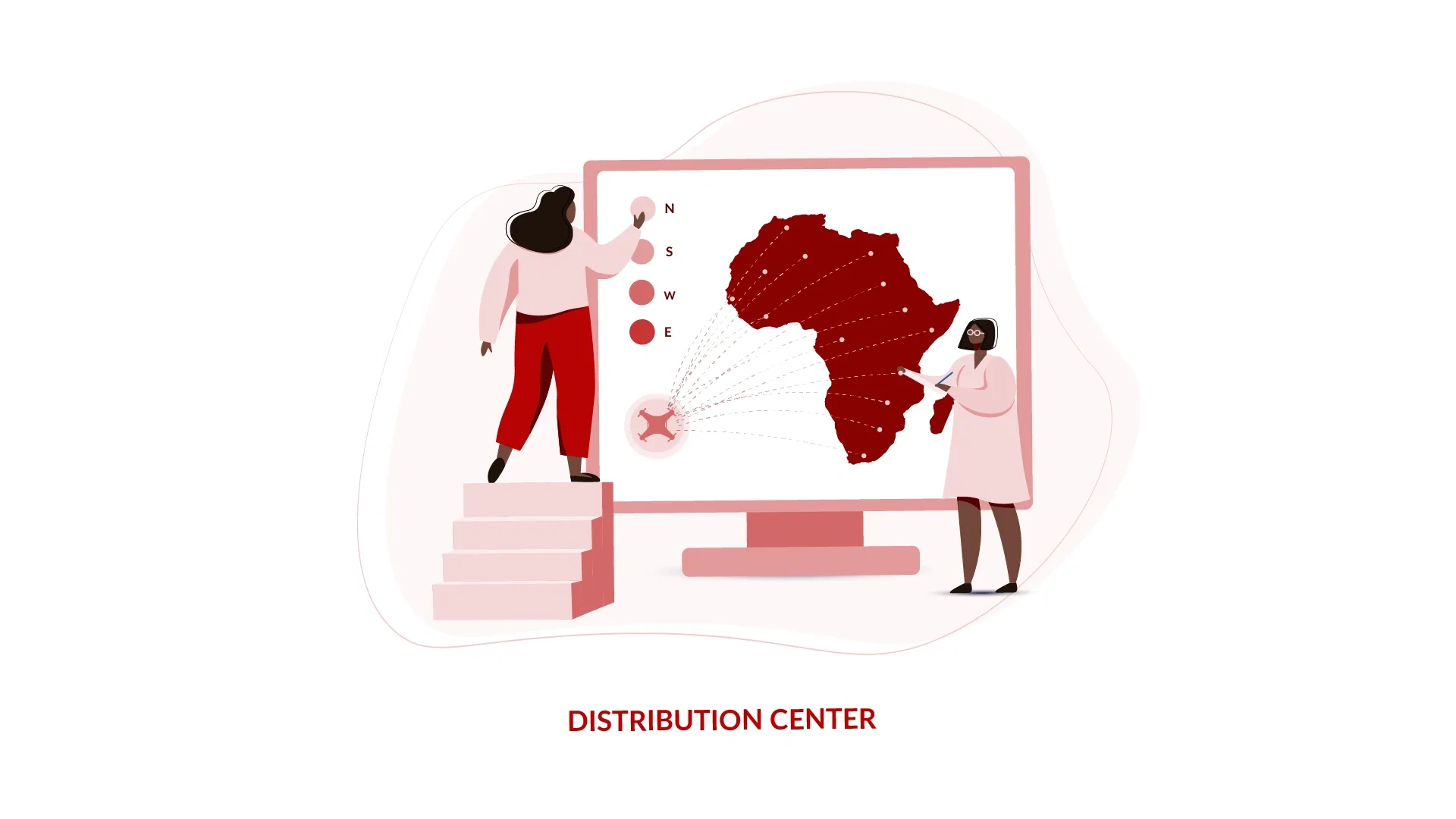 Shot 4: Distribution Illustration for Skybank