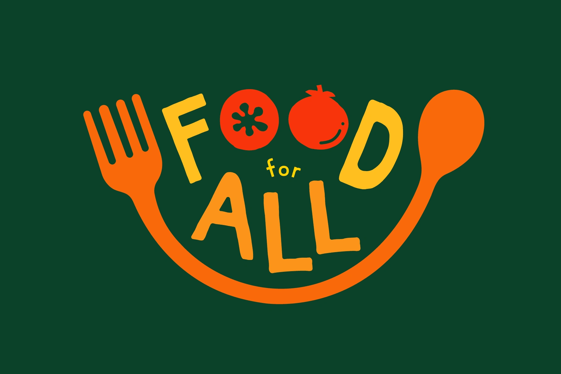 FOOD FOR ALL - FOOD LOGO DESIGN