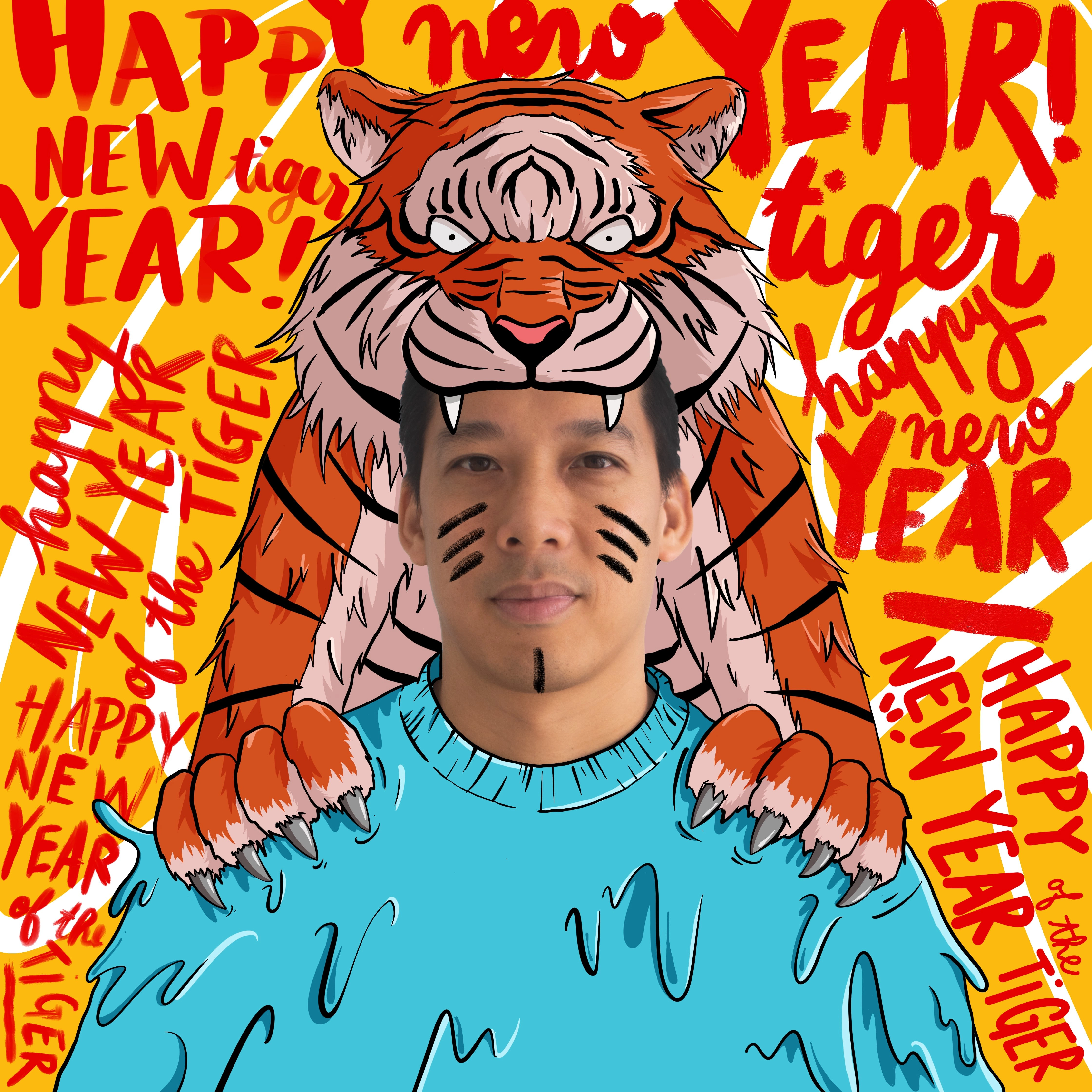 Chinese New Year 2022 Self Portrait