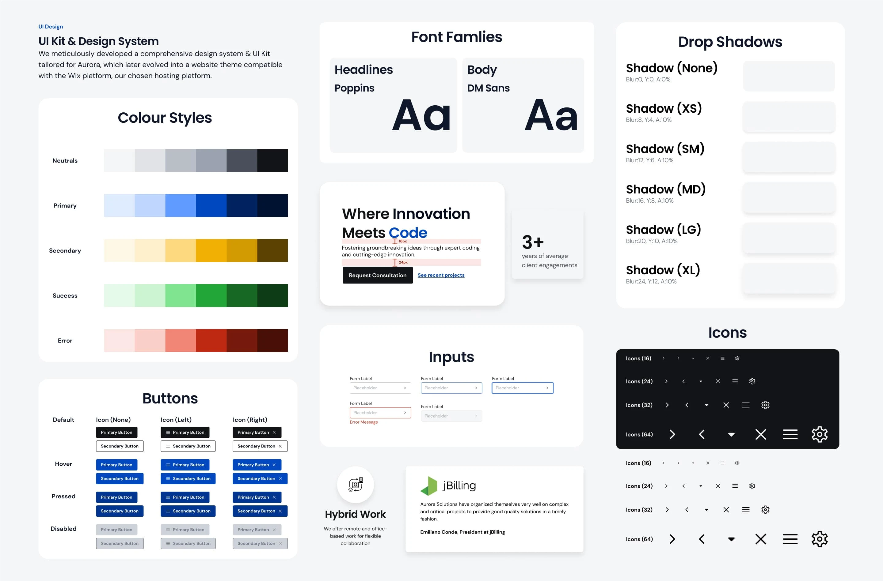 Aurora Solutions Design System