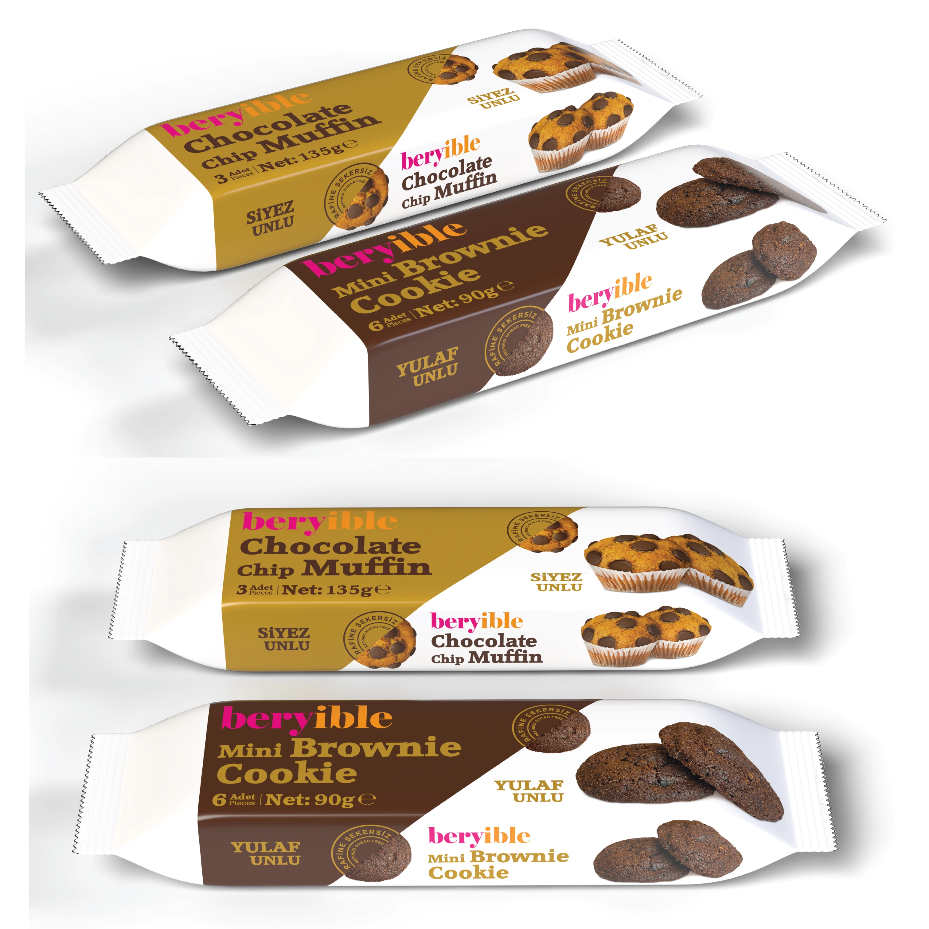 Packaging Design for the Muffin and Cookie